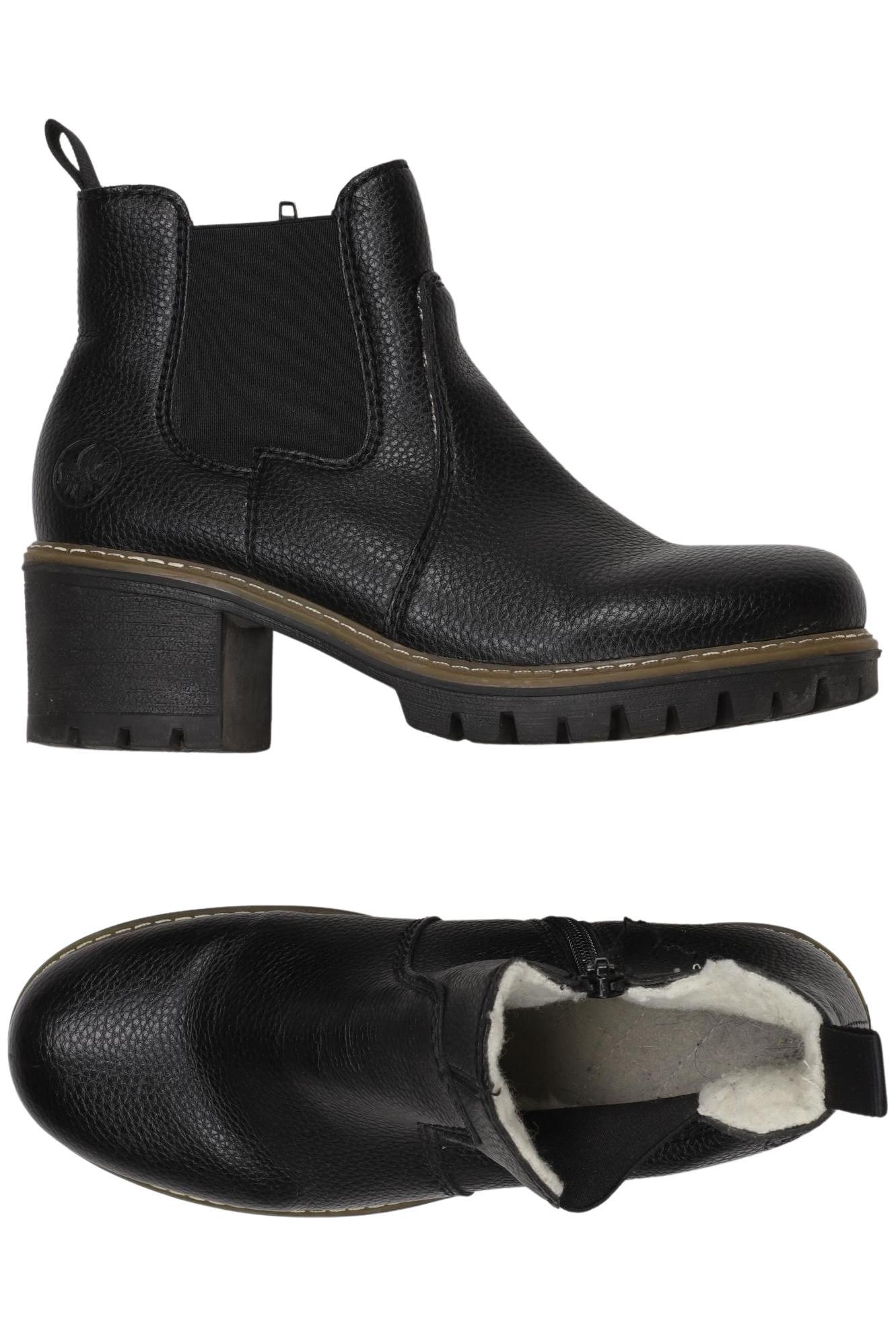 

Rieker Damen Stiefelette, schwarz, Gr. 37