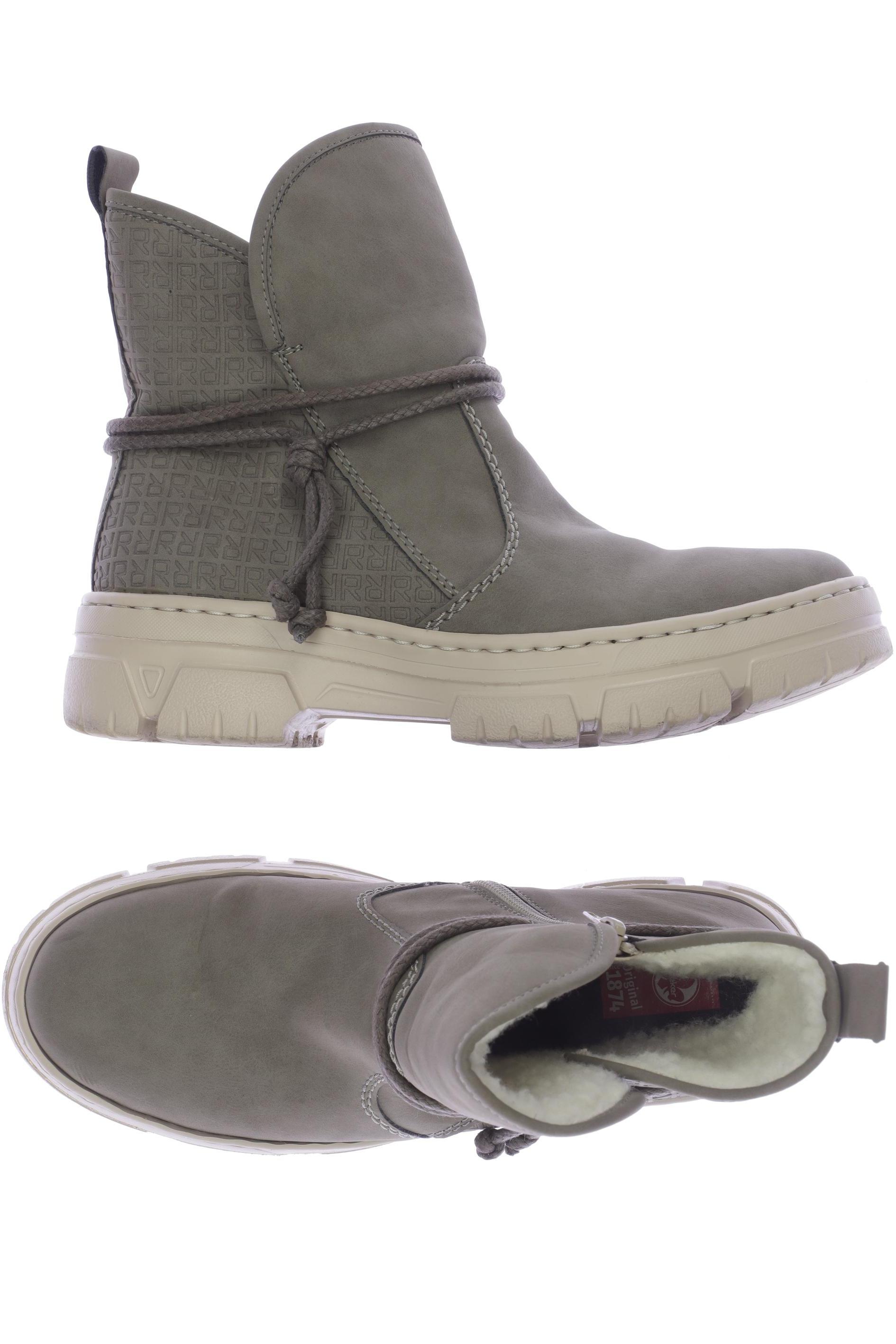 

Rieker Damen Stiefelette, grün, Gr. 39