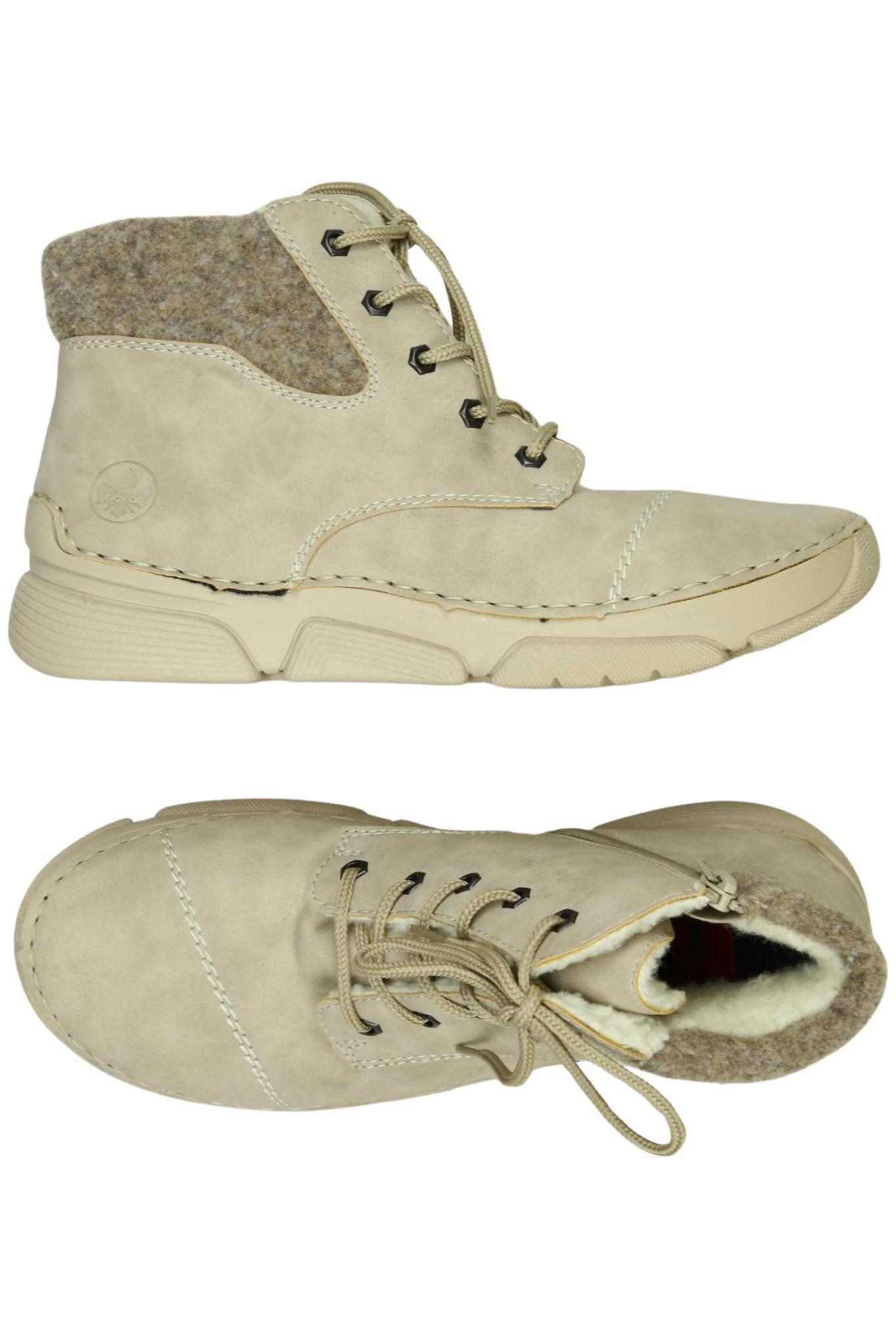 

Rieker Damen Stiefelette, beige, Gr. 40