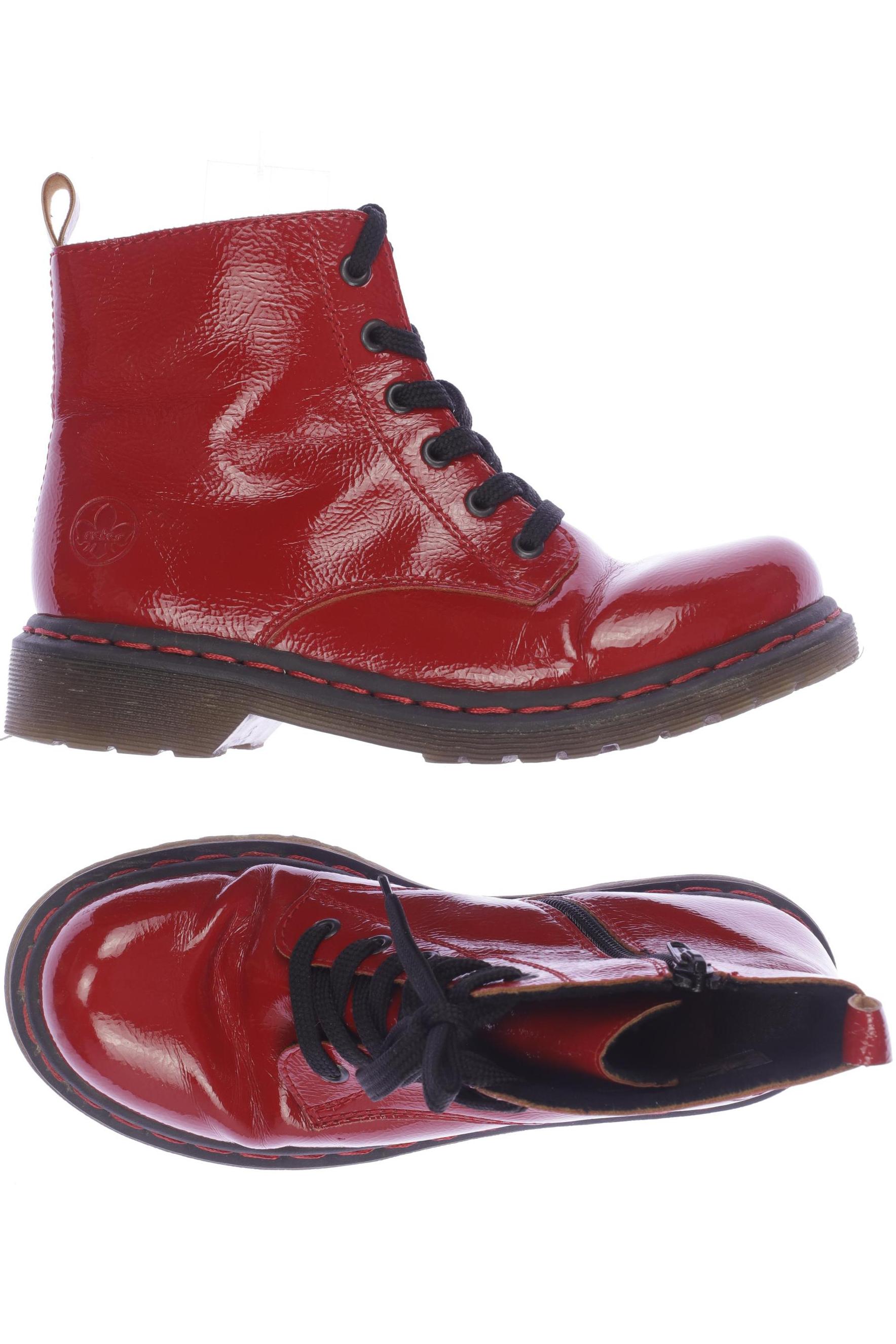 

Rieker Damen Stiefelette, rot, Gr. 38