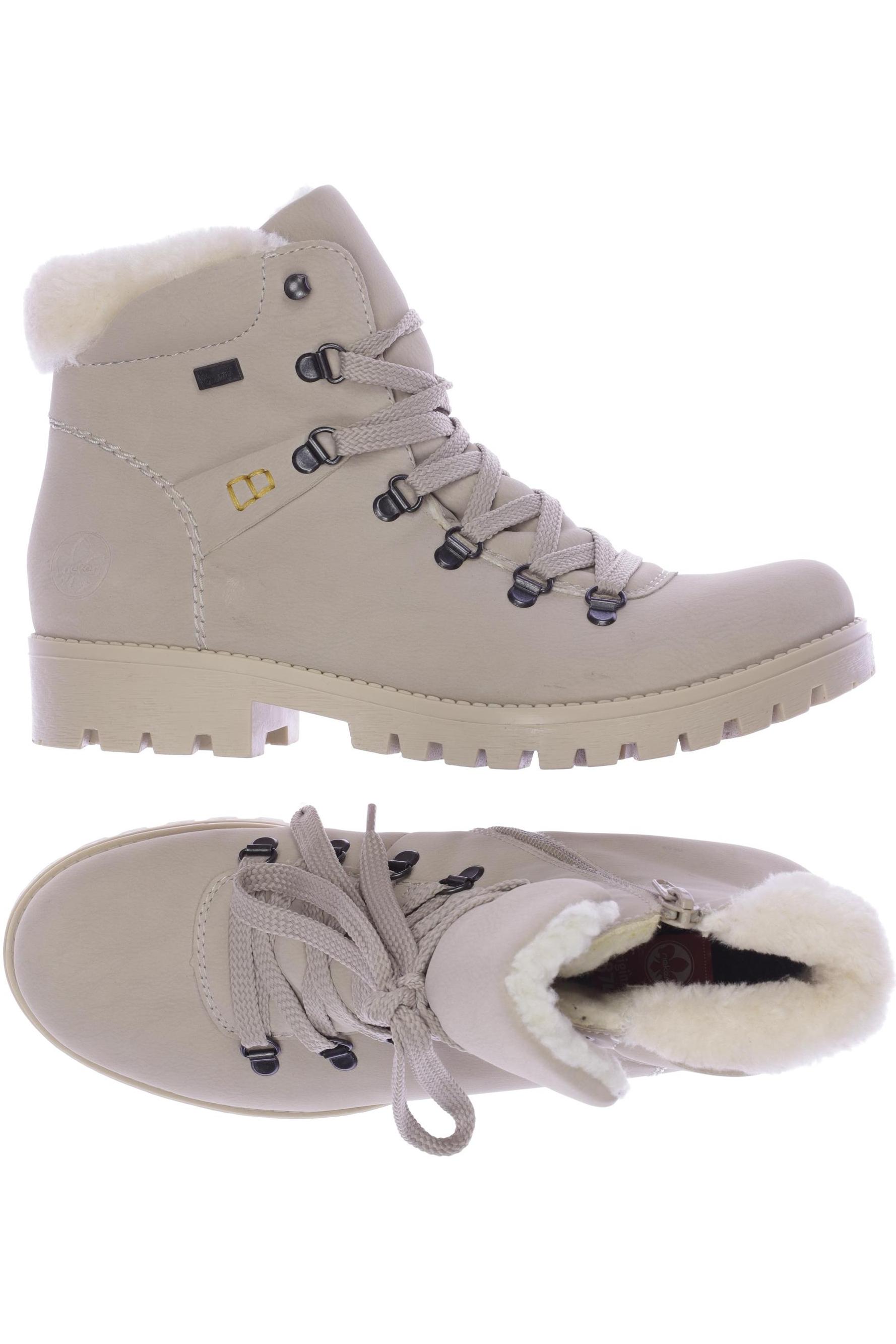 

Rieker Damen Stiefelette, beige, Gr. 40