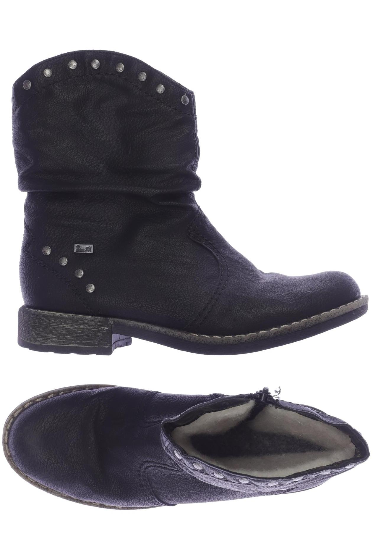 

Rieker Damen Stiefelette, schwarz, Gr. 39