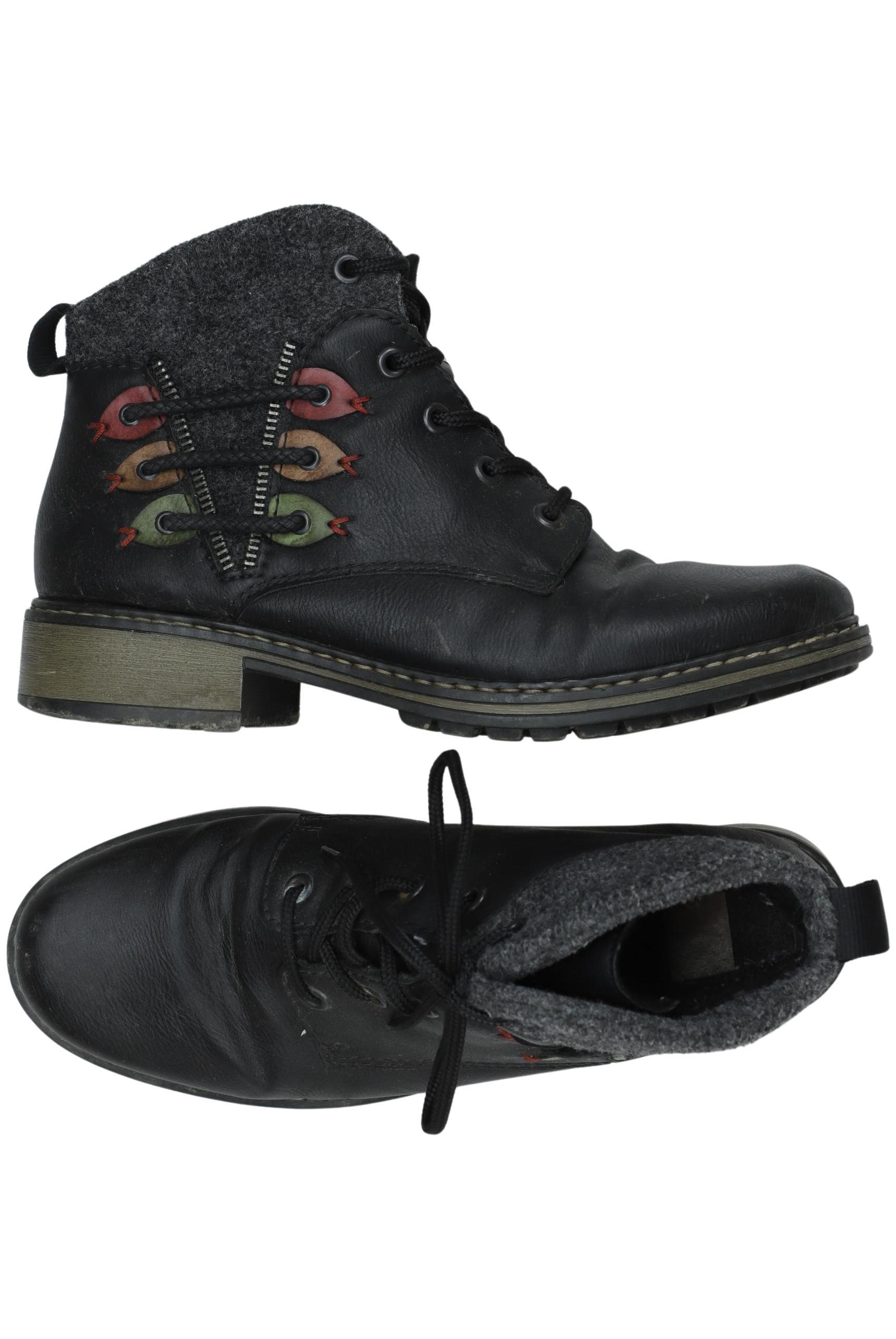

Rieker Damen Stiefelette, schwarz, Gr. 38