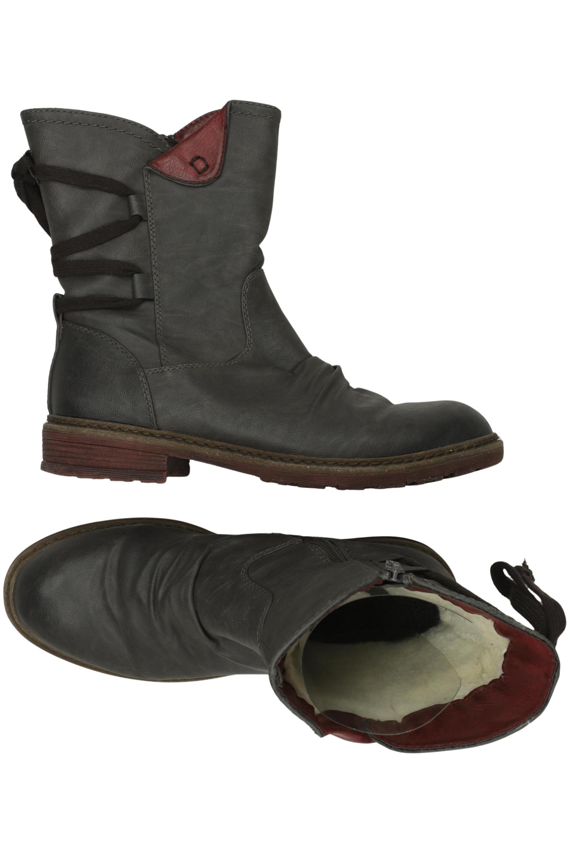 

Rieker Damen Stiefelette, grau, Gr. 40