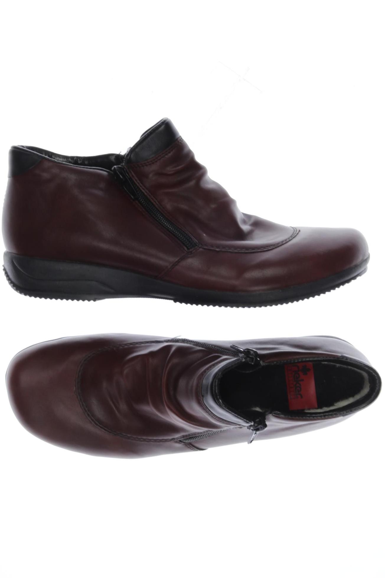 

Rieker Damen Stiefelette, bordeaux, Gr. 39