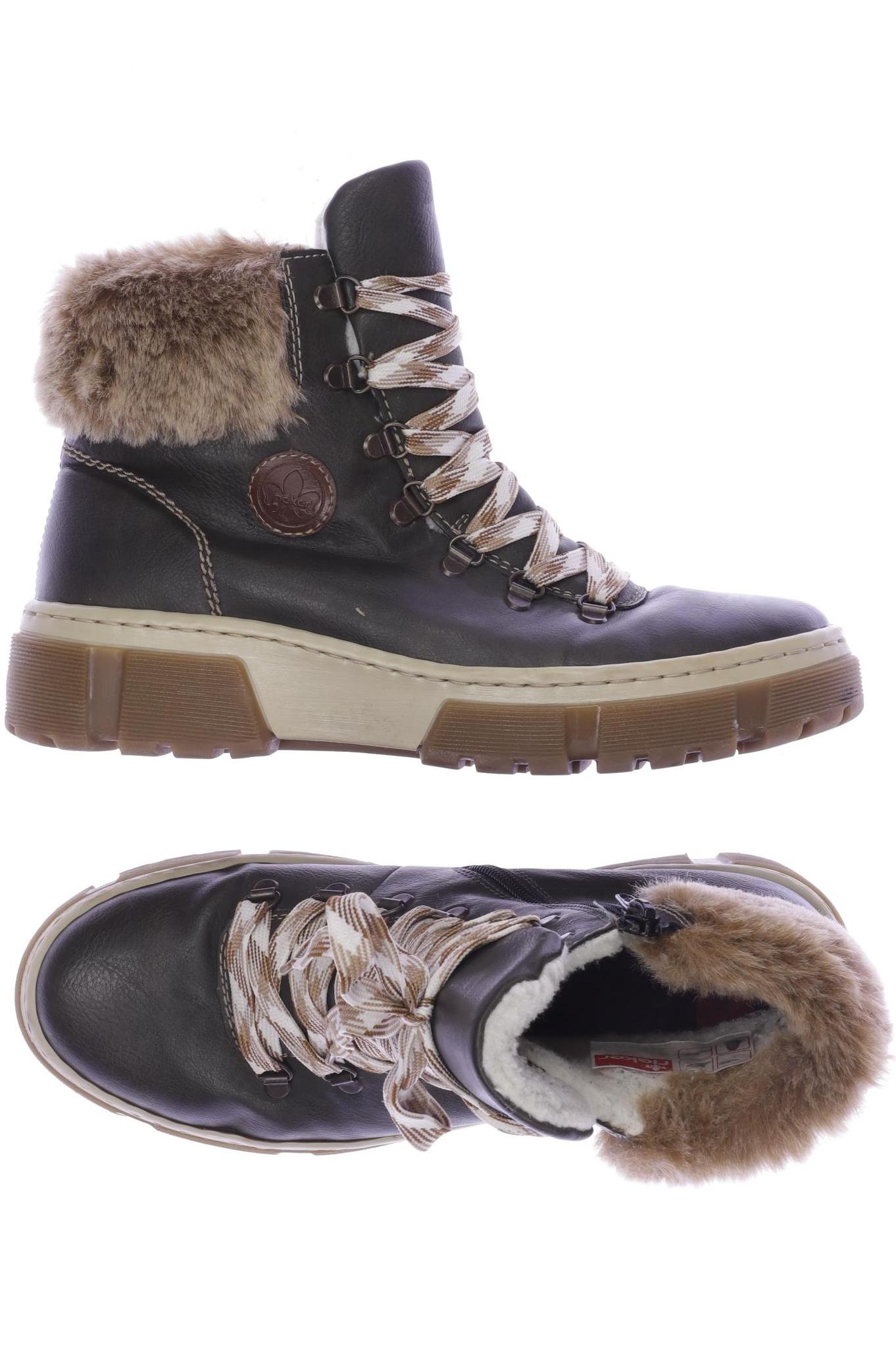 

Rieker Damen Stiefelette, grün, Gr. 41