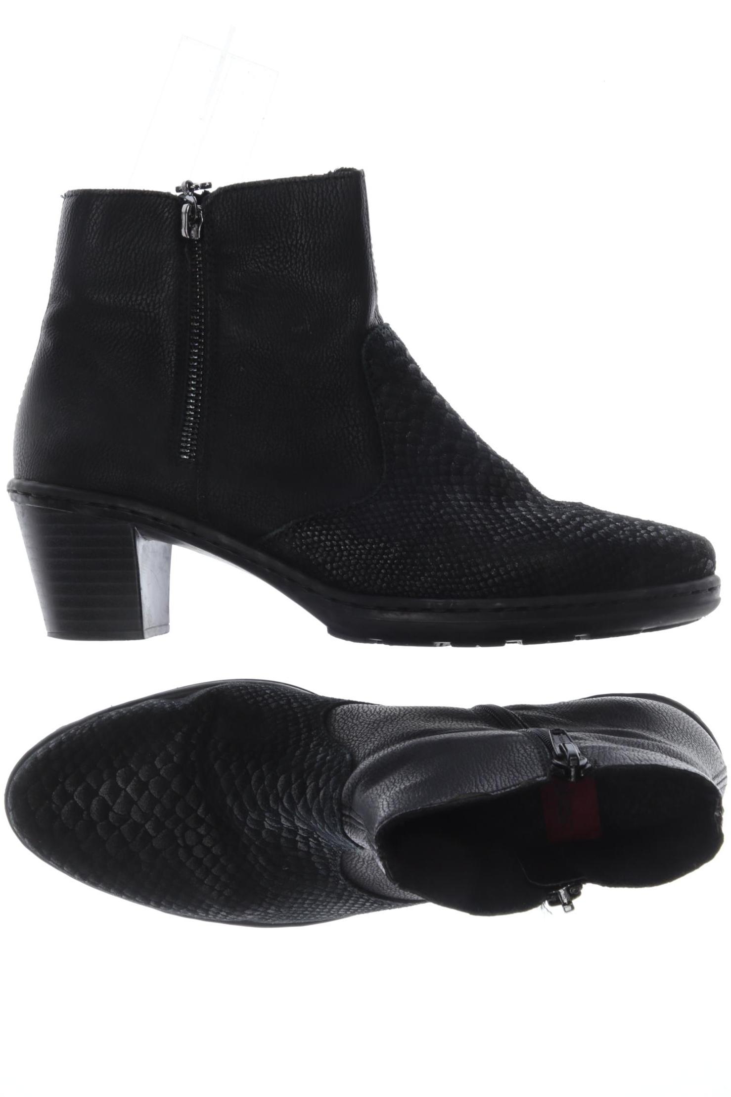 

Rieker Damen Stiefelette, schwarz, Gr. 39