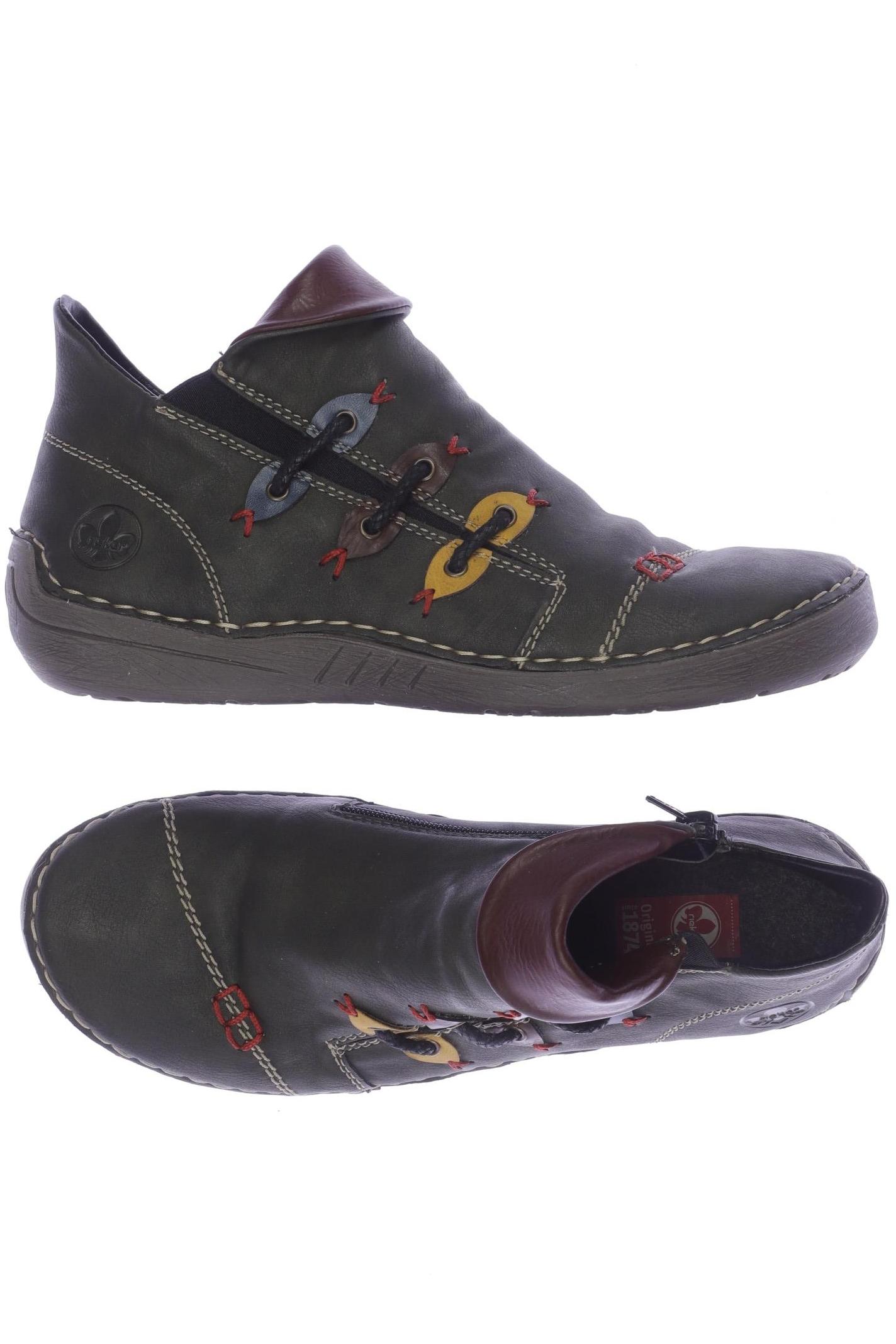 

Rieker Damen Stiefelette, grün, Gr. 39