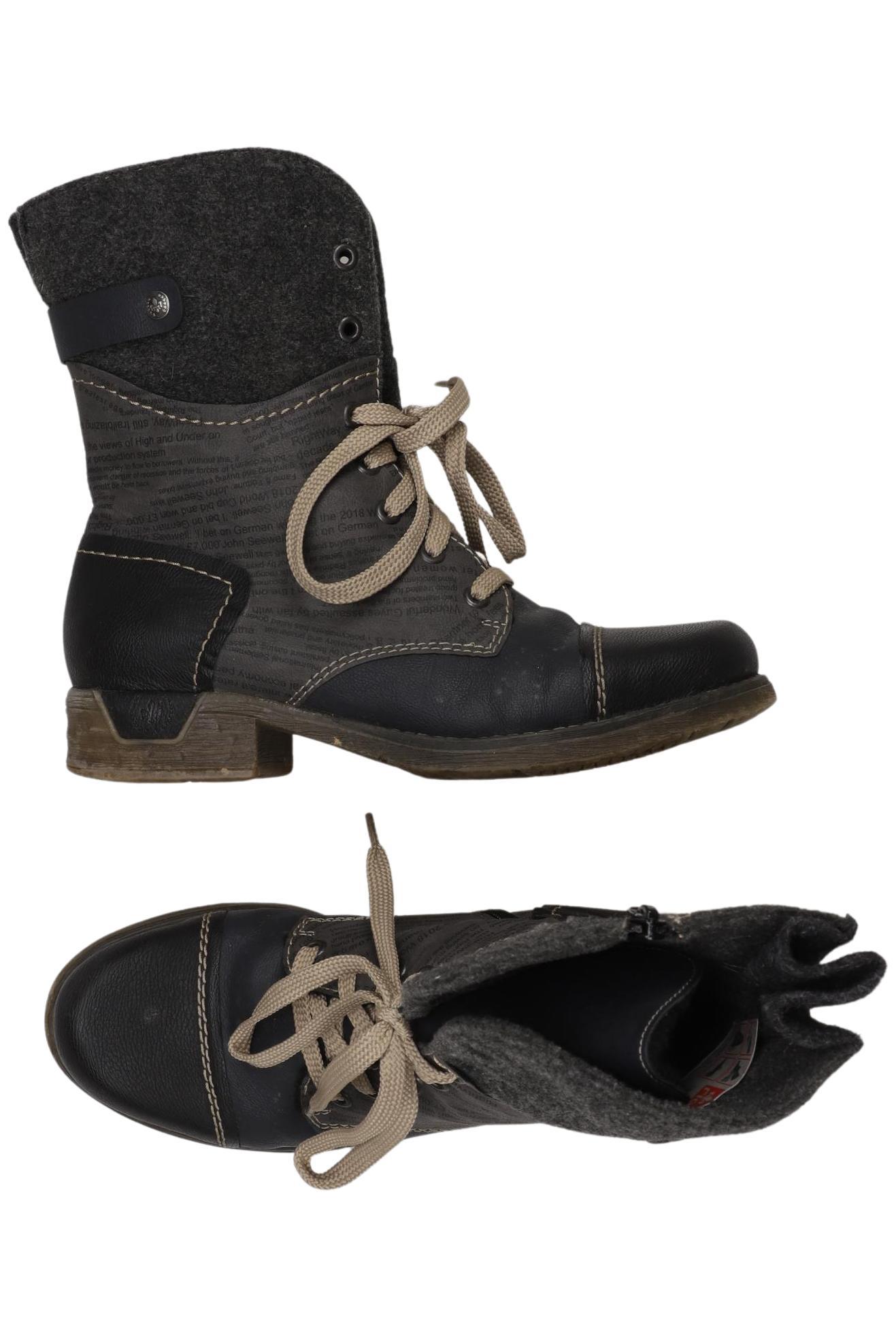 

Rieker Damen Stiefelette, grau, Gr. 38