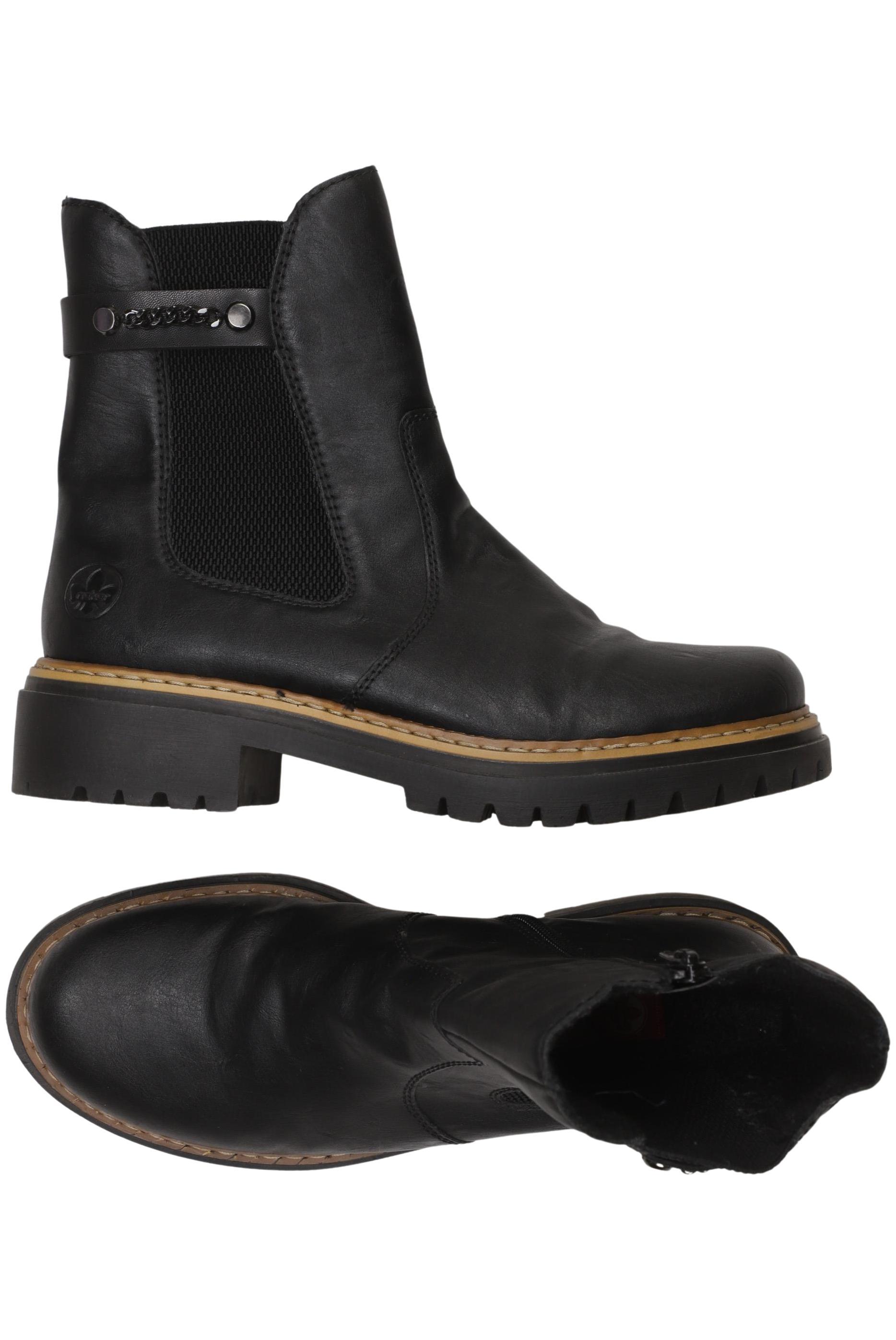 

Rieker Damen Stiefelette, schwarz, Gr. 40