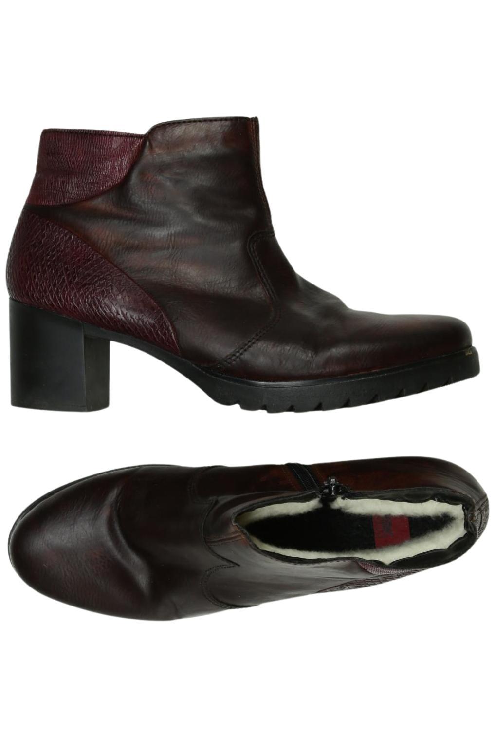 

Rieker Damen Stiefelette, bordeaux, Gr. 40