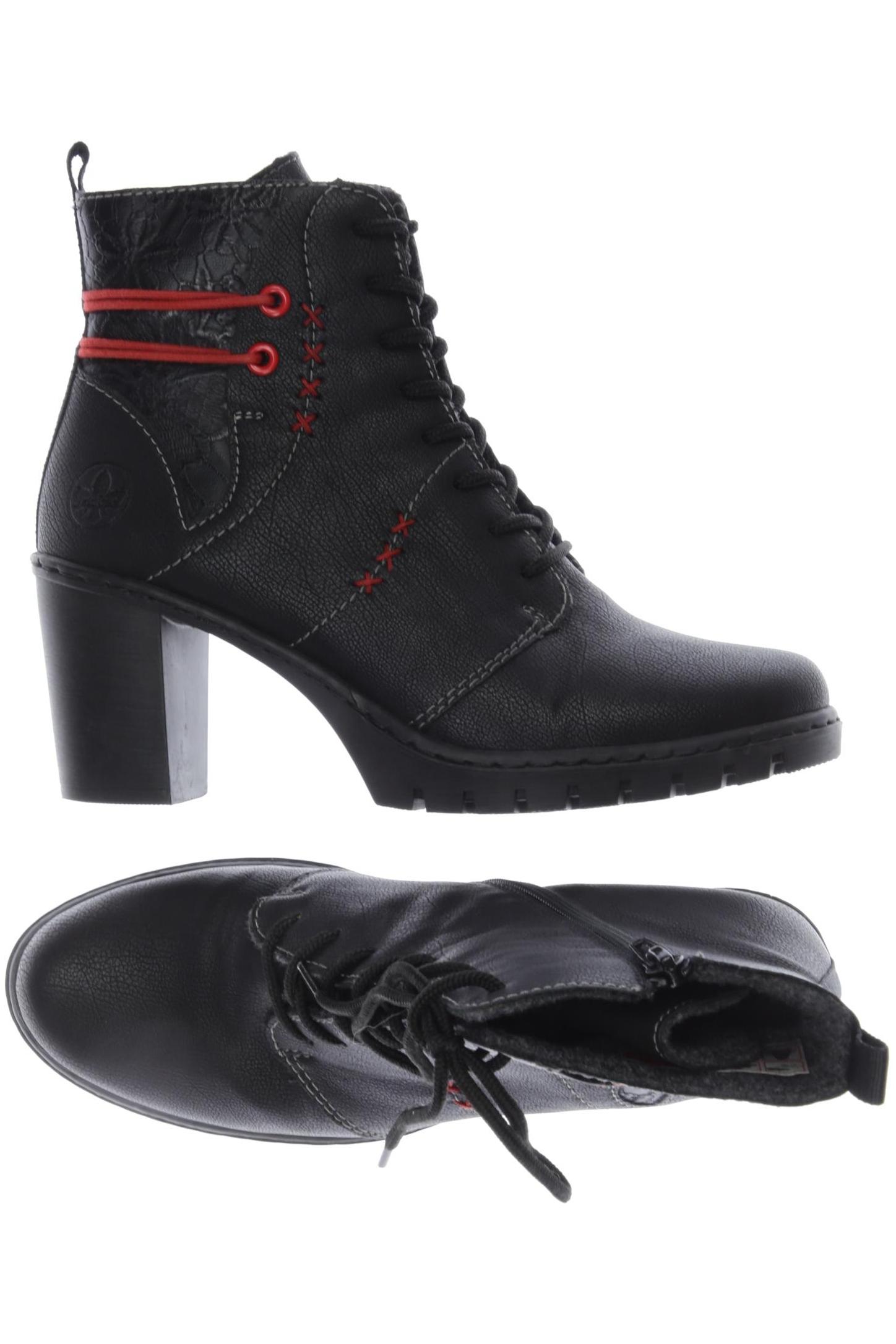 

Rieker Damen Stiefelette, schwarz, Gr. 40