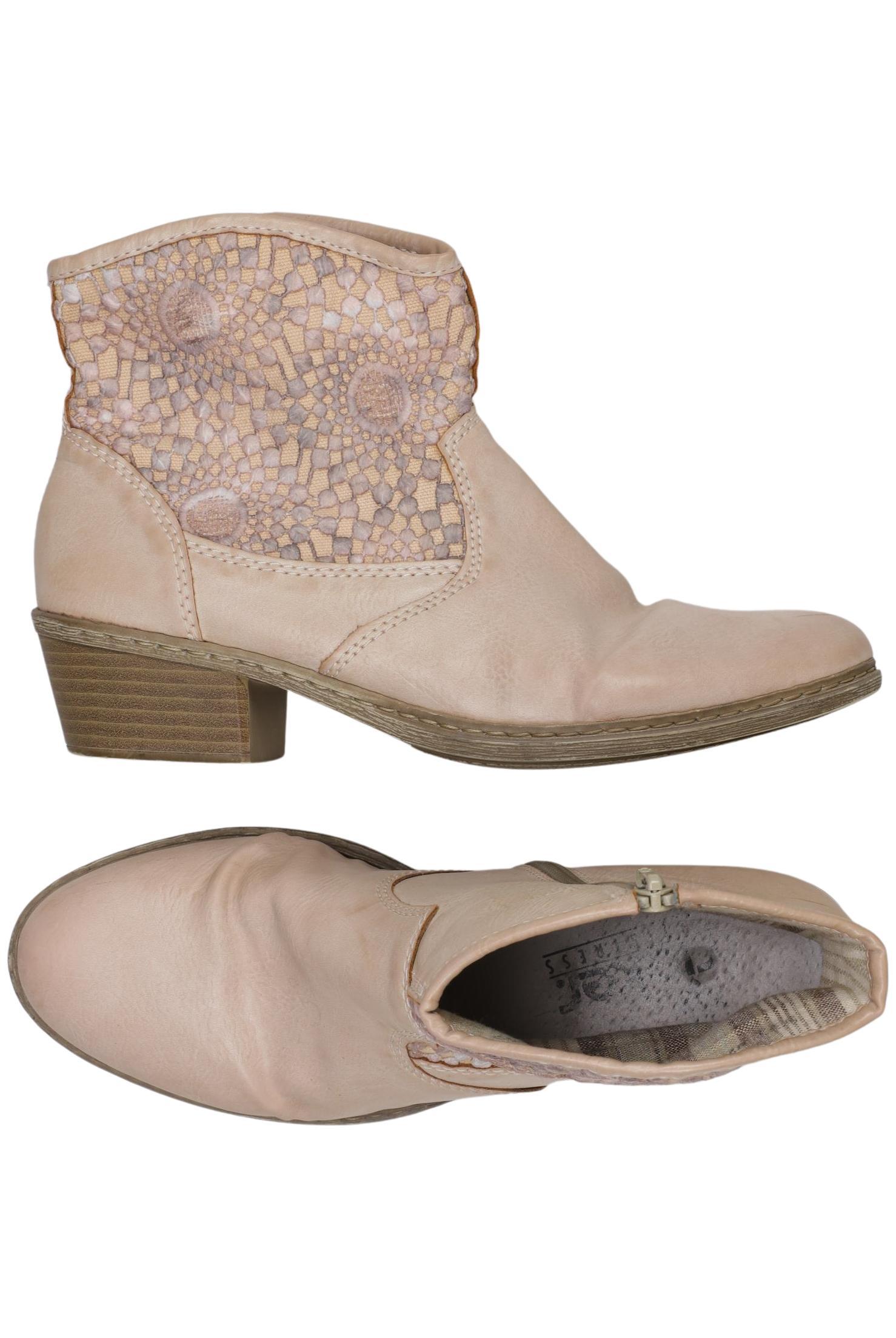 

Rieker Damen Stiefelette, beige, Gr. 39