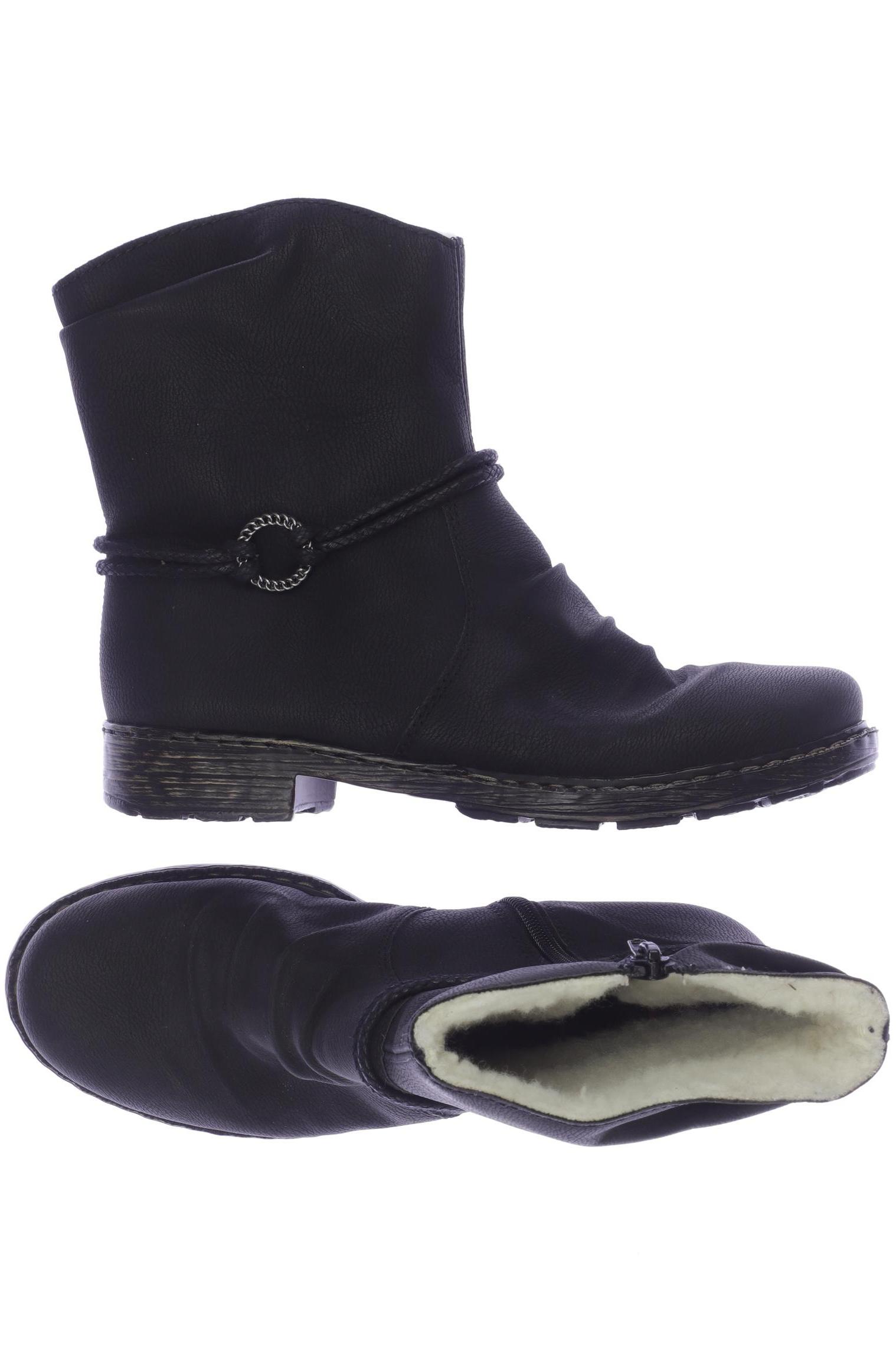 

Rieker Damen Stiefelette, marineblau, Gr. 38