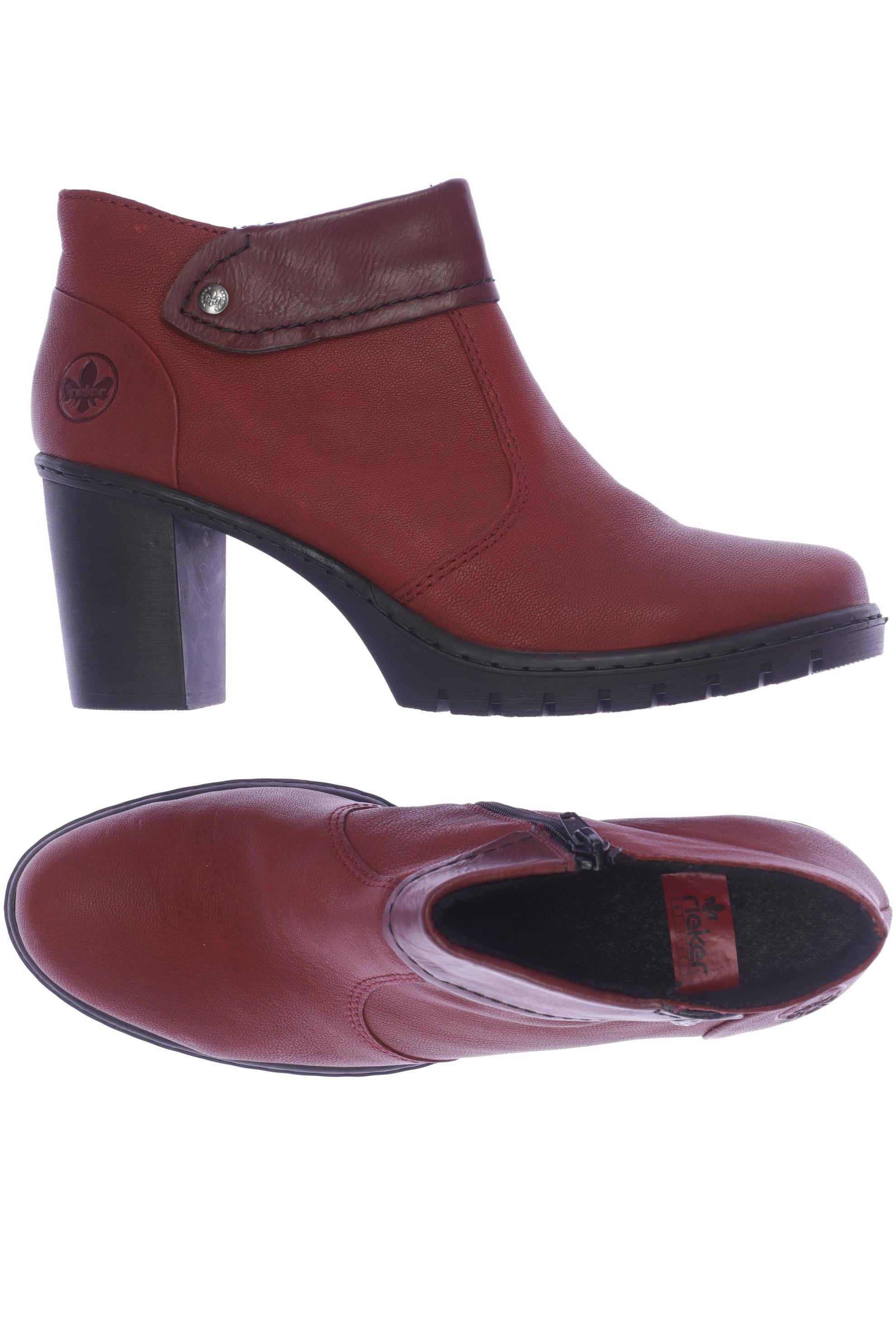 

Rieker Damen Stiefelette, rot, Gr. 42
