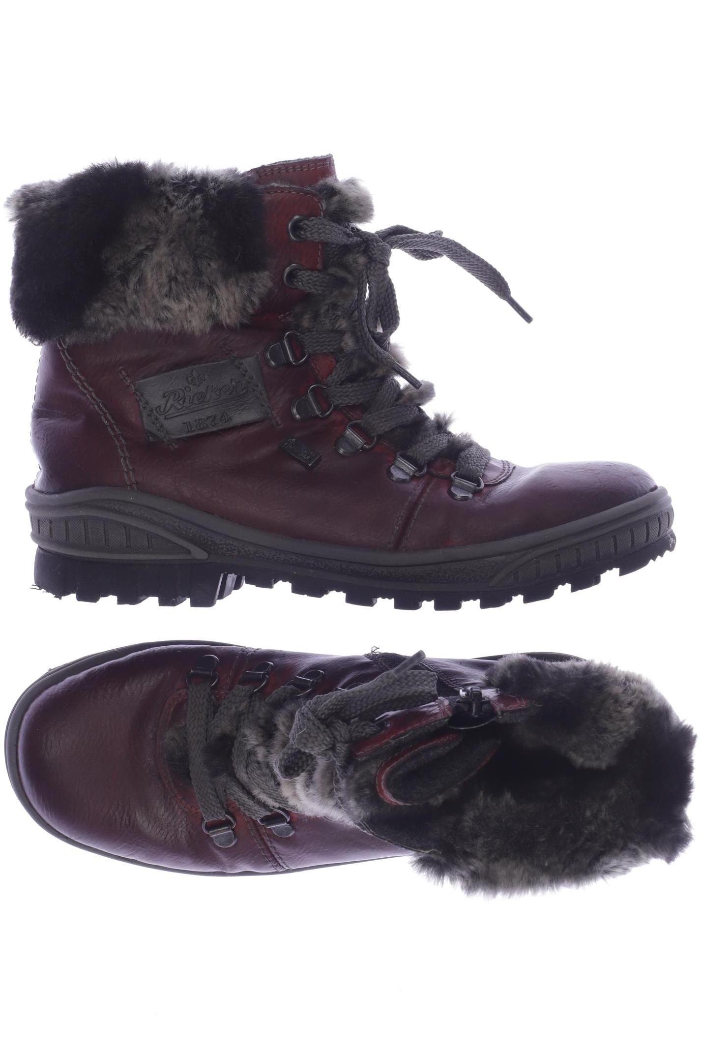 

Rieker Damen Stiefelette, bordeaux