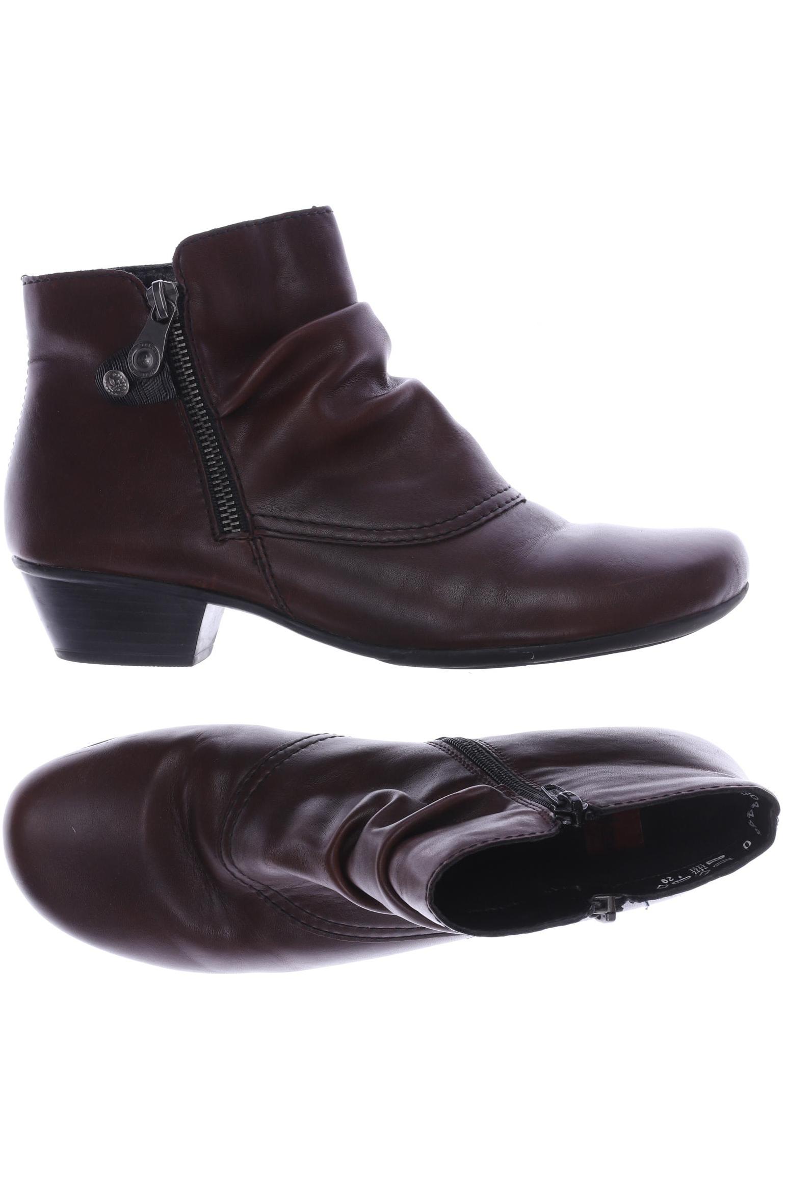 

Rieker Damen Stiefelette, bordeaux
