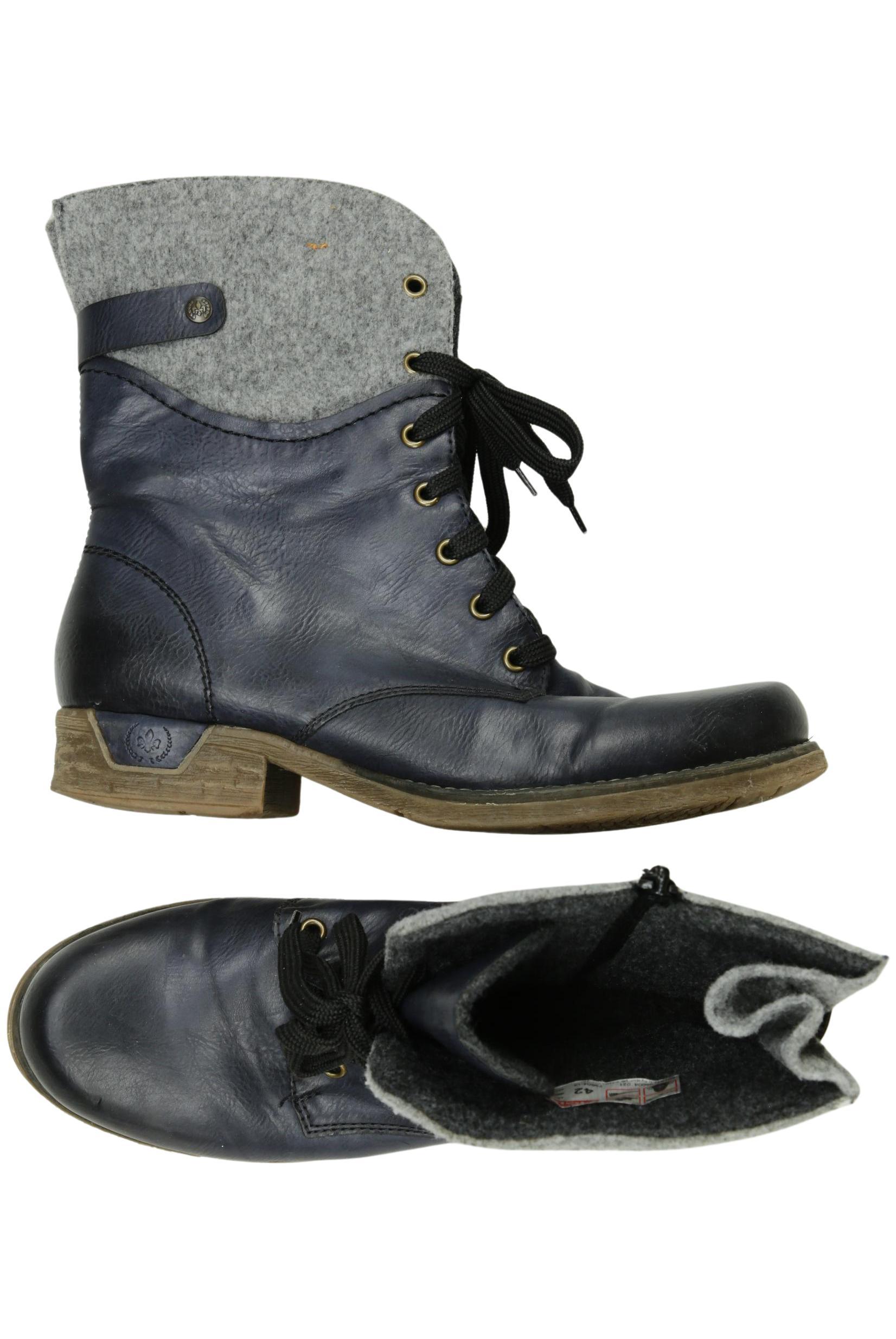 

Rieker Damen Stiefelette, marineblau, Gr. 42