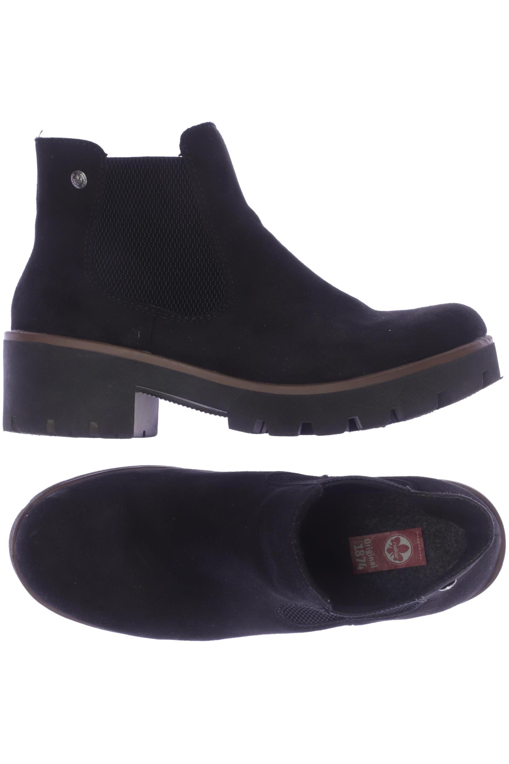 

Rieker Damen Stiefelette, schwarz, Gr. 40