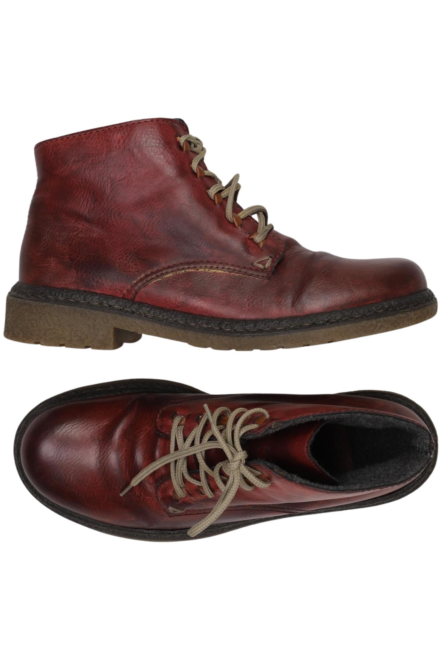 

Rieker Damen Stiefelette, rot, Gr. 38