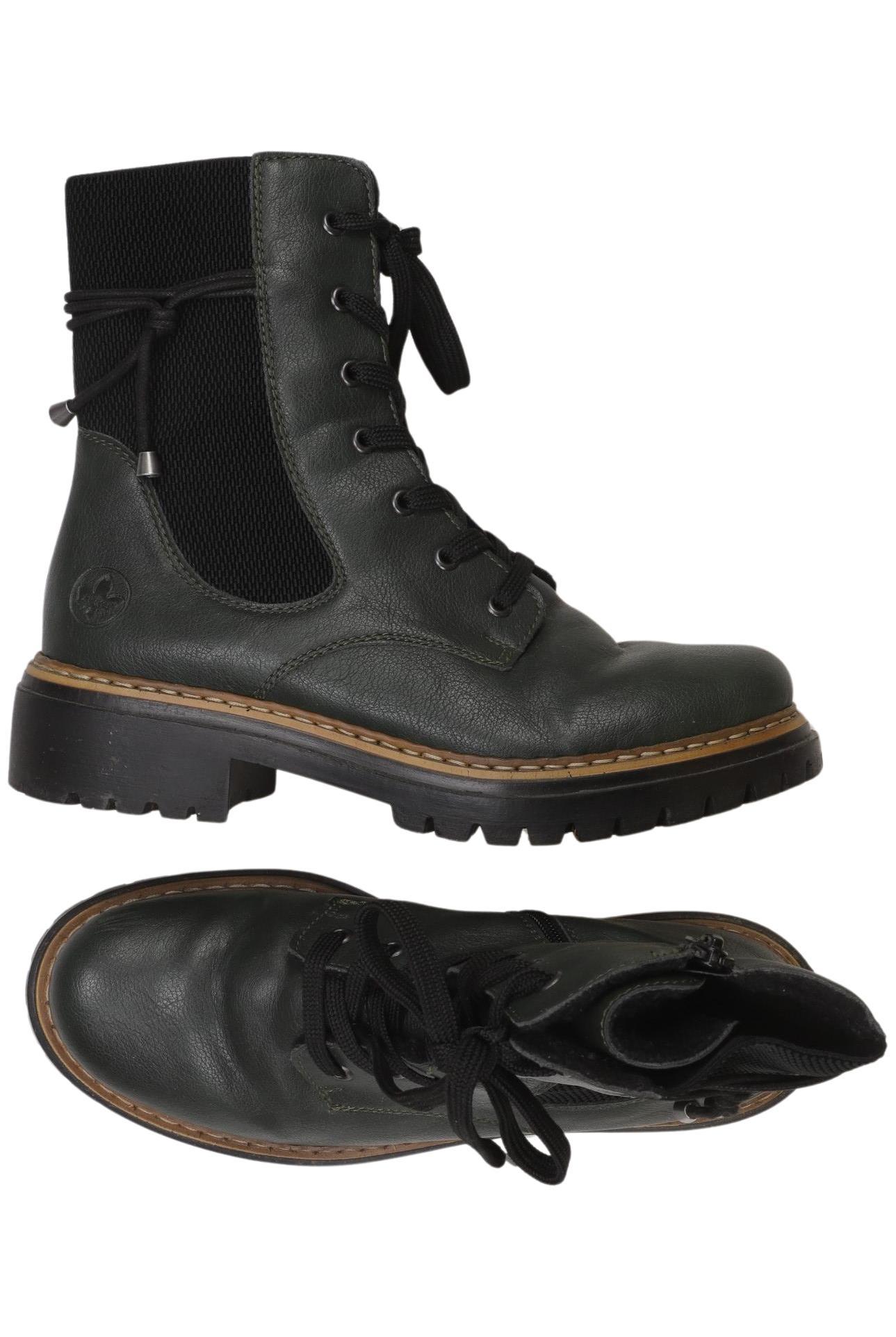 

Rieker Damen Stiefelette, grün, Gr. 40