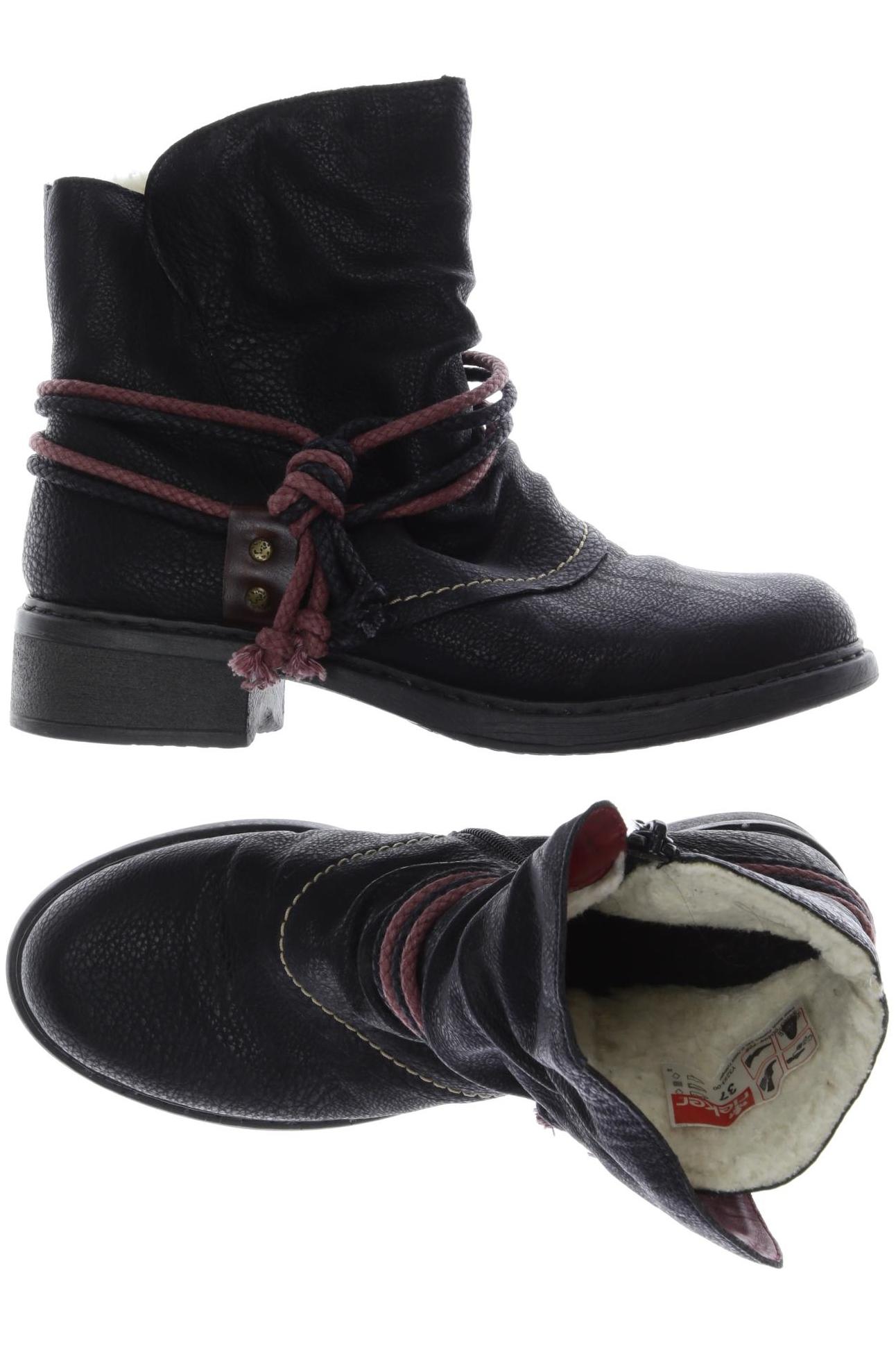 

Rieker Damen Stiefelette, schwarz, Gr. 37