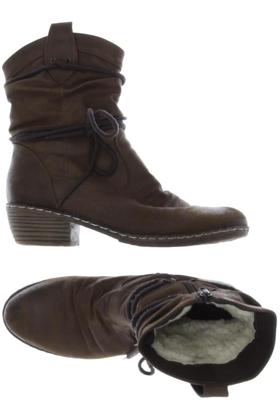 

Rieker Damen Stiefelette, braun, Gr. 40