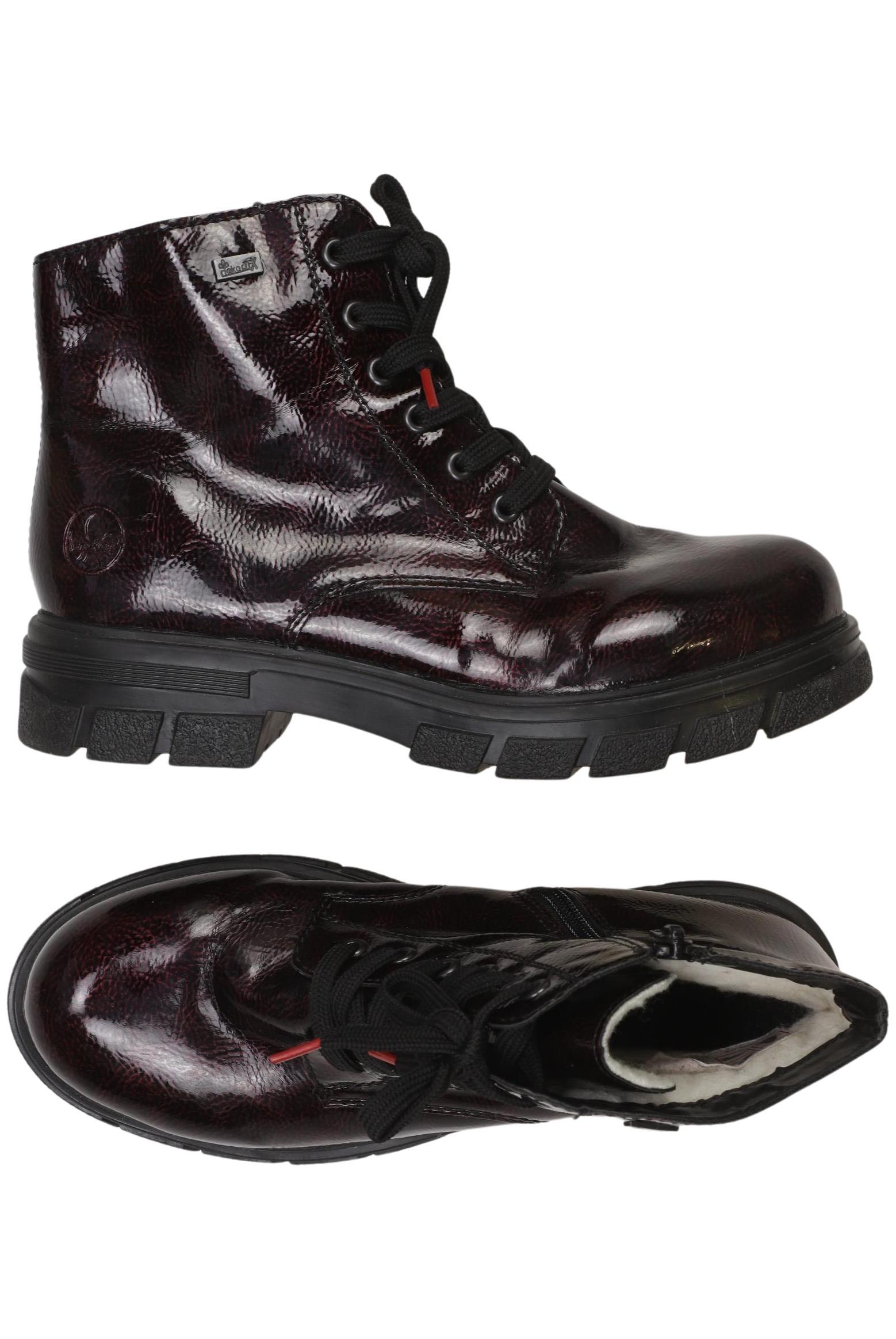 

Rieker Damen Stiefelette, bordeaux, Gr. 39