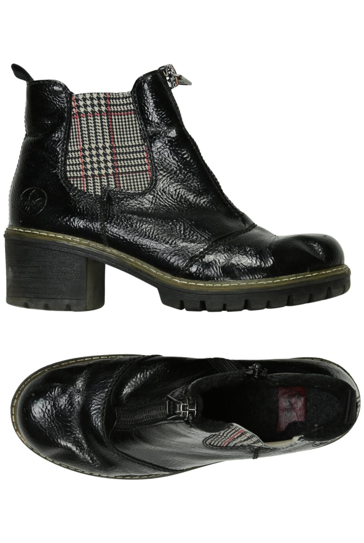 

Rieker Damen Stiefelette, schwarz, Gr. 37