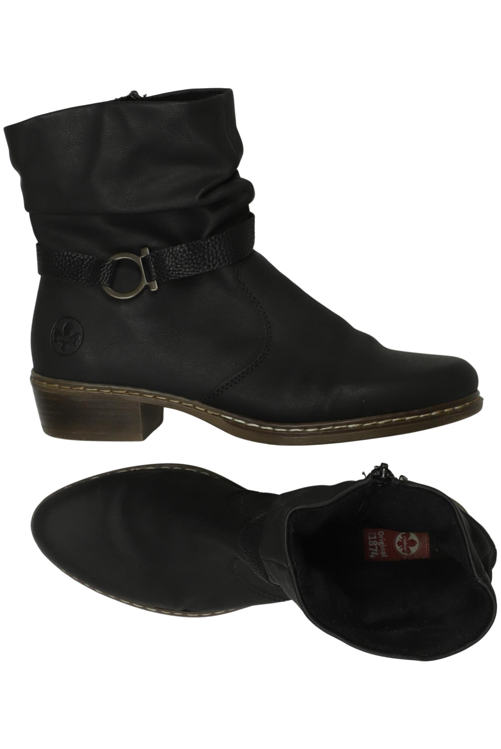 

Rieker Damen Stiefelette, schwarz, Gr. 40