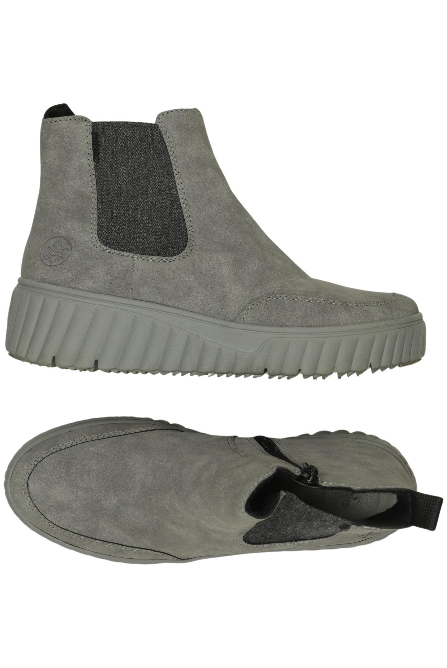 

Rieker Damen Stiefelette, grau, Gr. 40