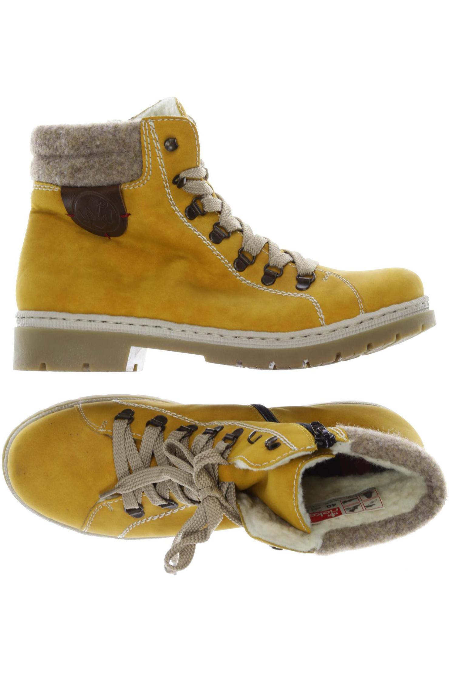 

Rieker Damen Stiefelette, gelb, Gr. 40