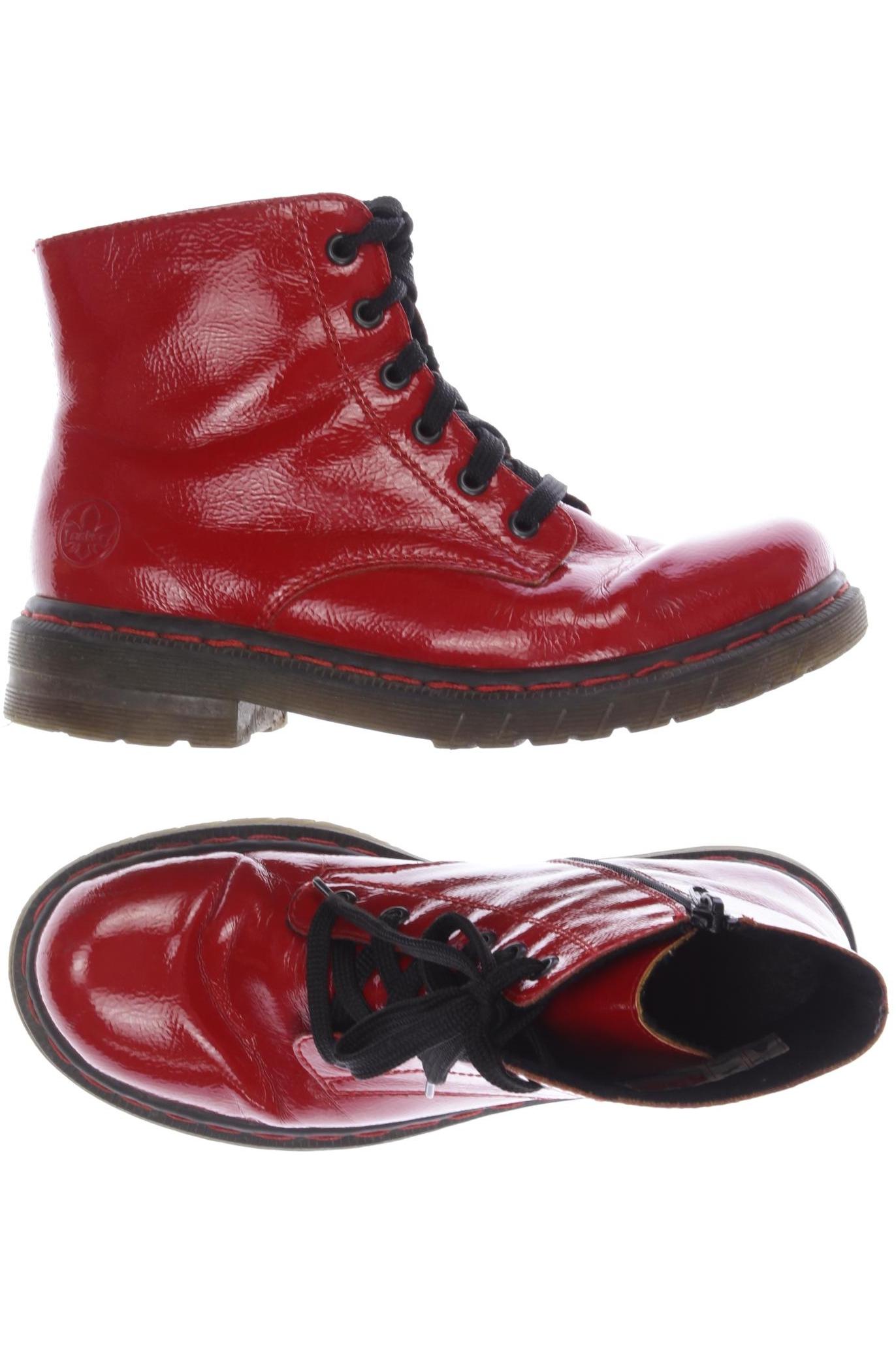 

Rieker Damen Stiefelette, rot, Gr. 39