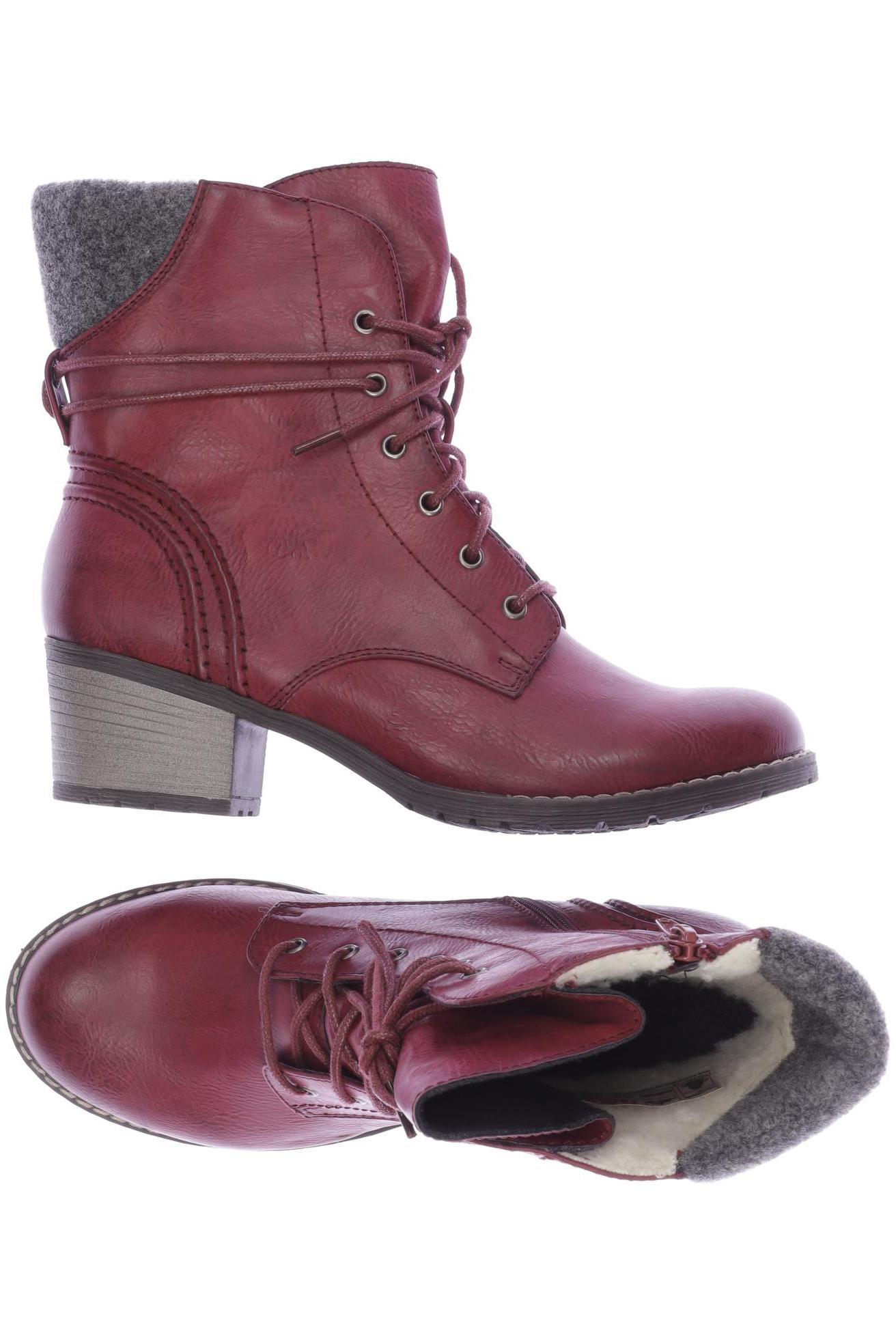 

Rieker Damen Stiefelette, bordeaux