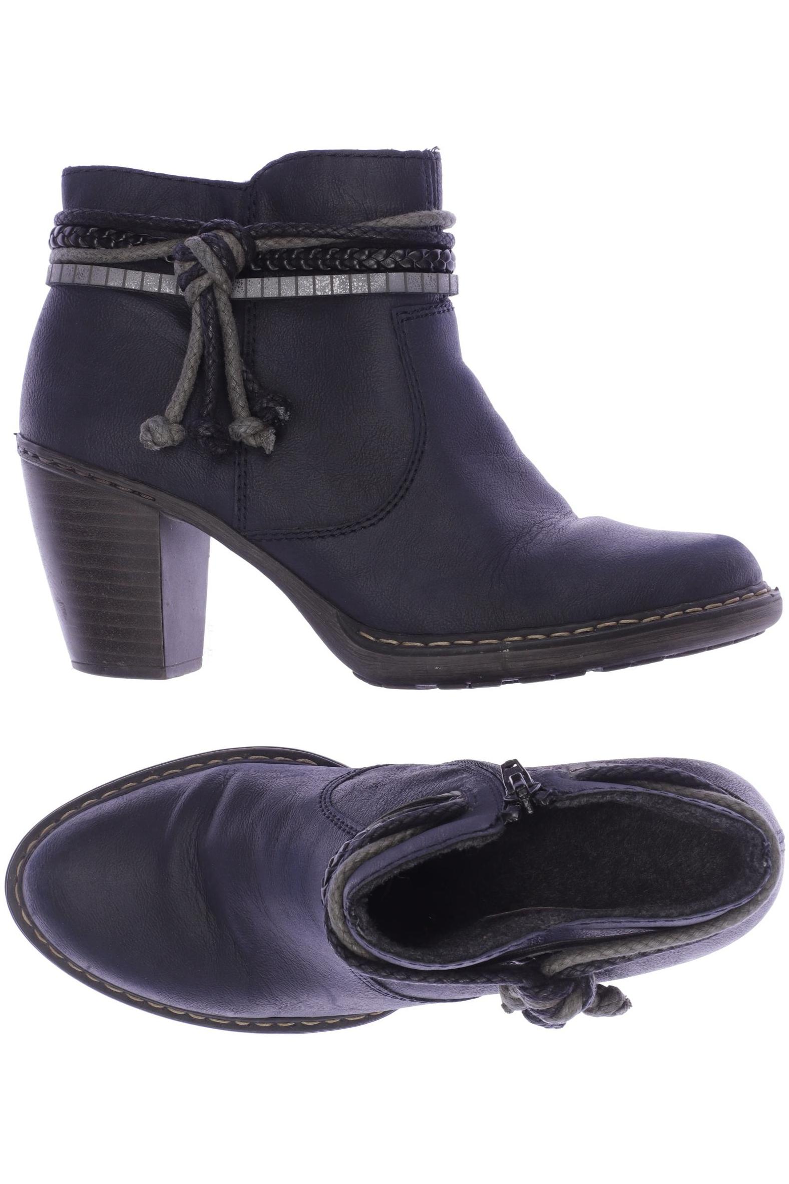 

Rieker Damen Stiefelette, marineblau, Gr. 37