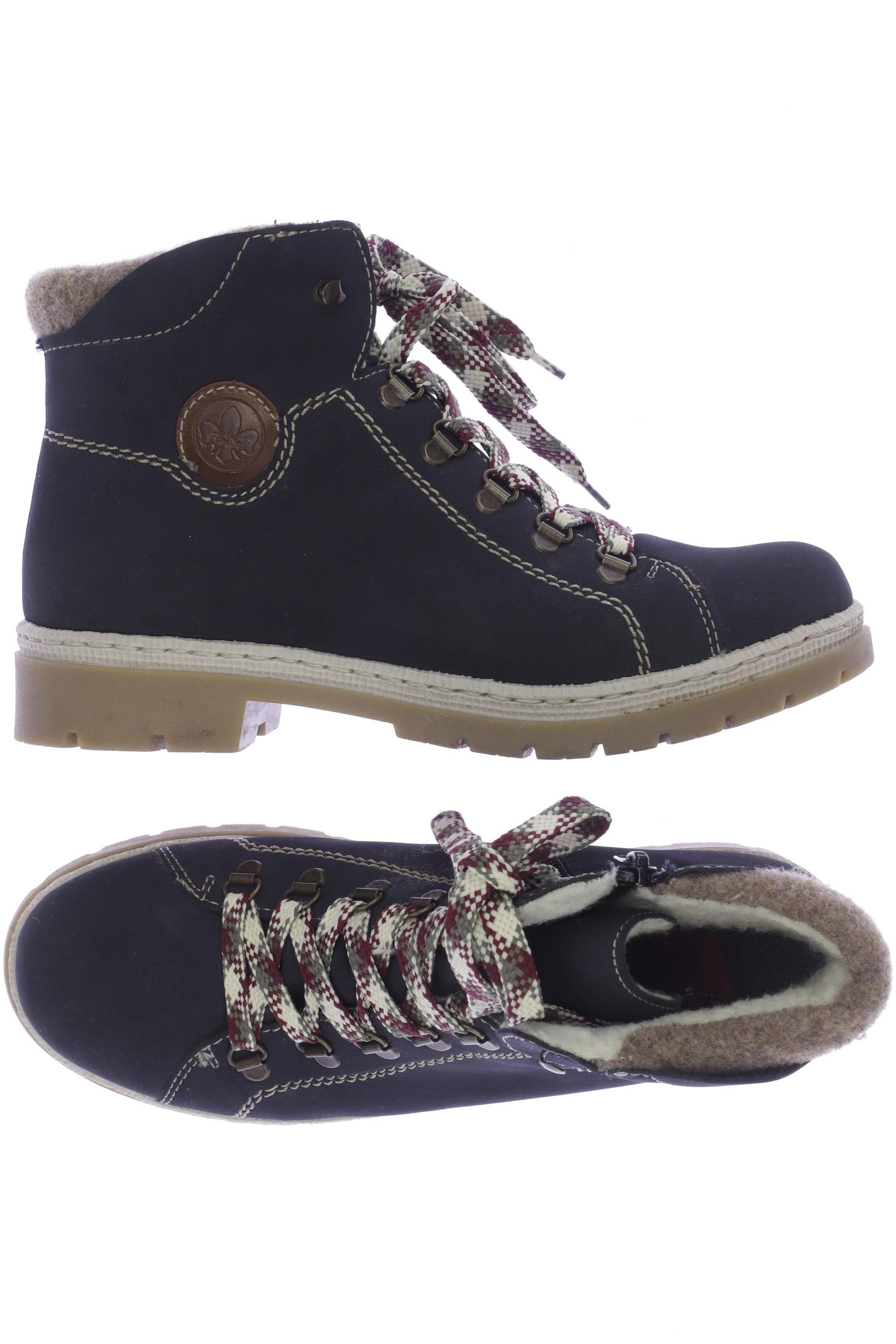 

Rieker Damen Stiefelette, marineblau