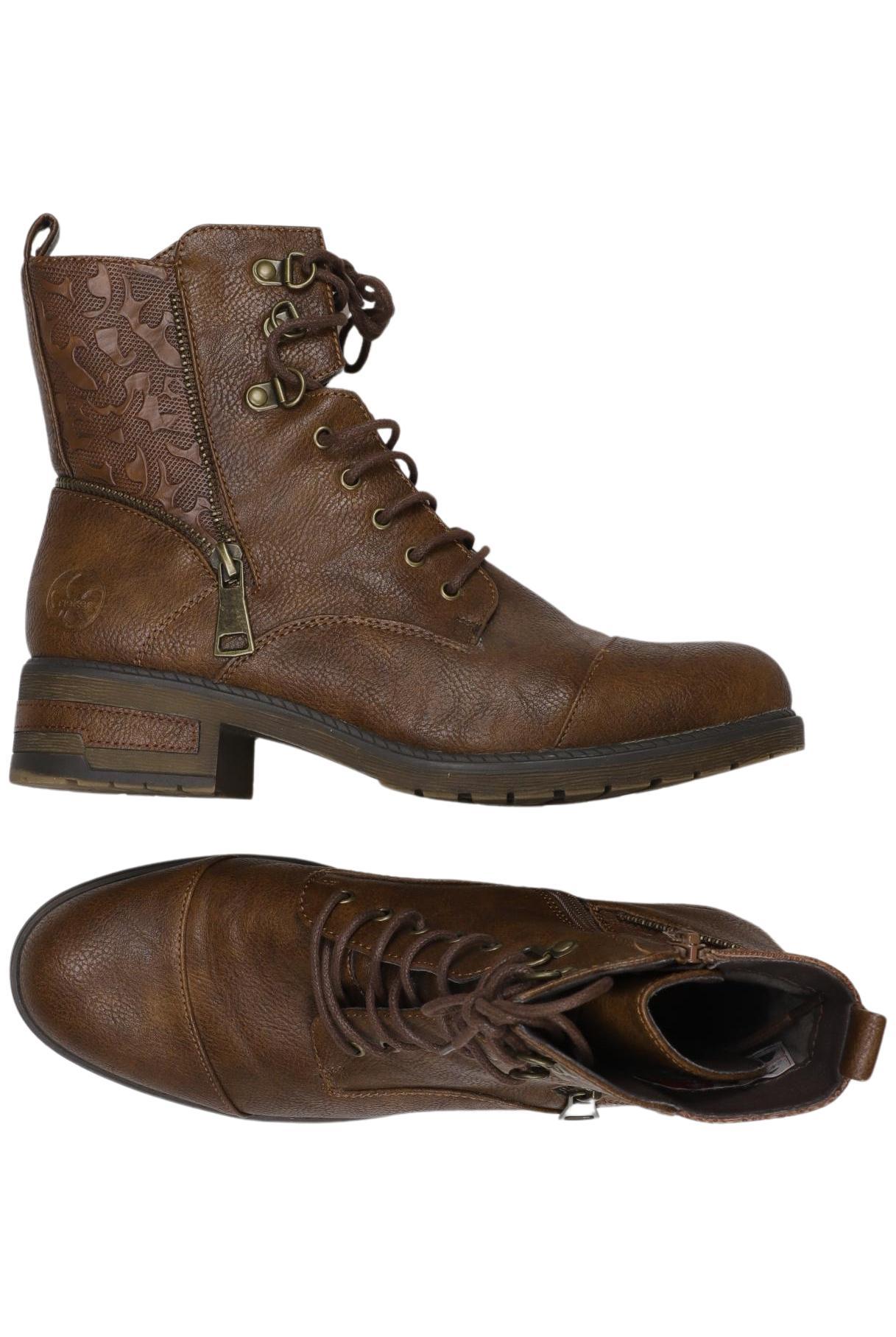 

Rieker Damen Stiefelette, braun, Gr. 40