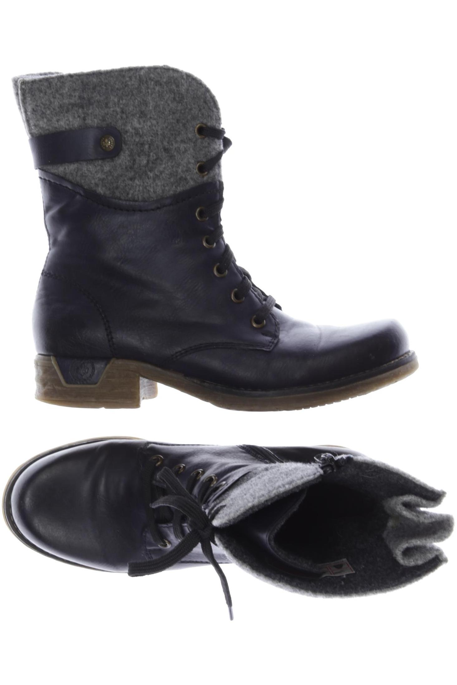 

Rieker Damen Stiefelette, marineblau, Gr. 37