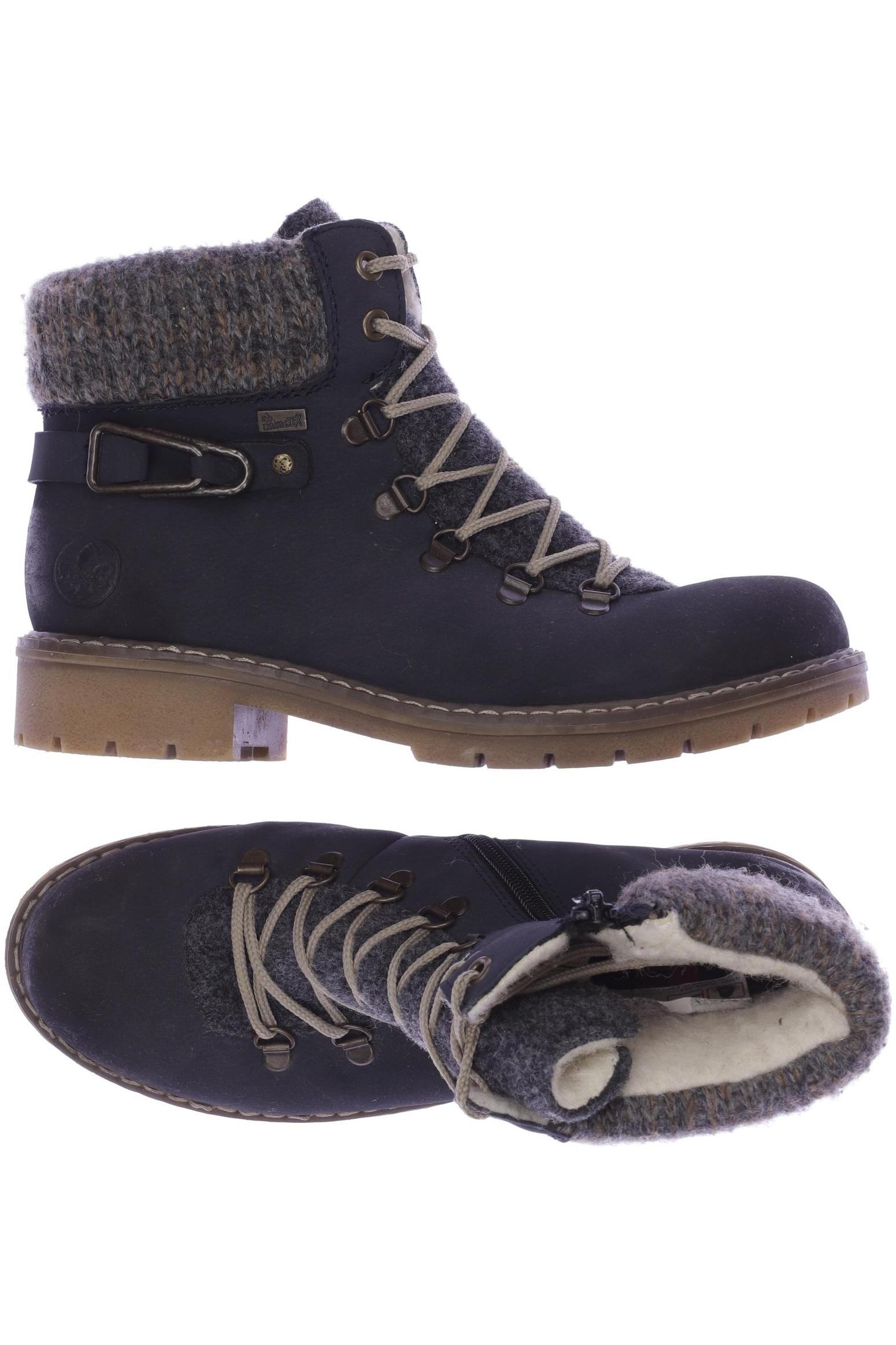 

Rieker Damen Stiefelette, marineblau, Gr. 38