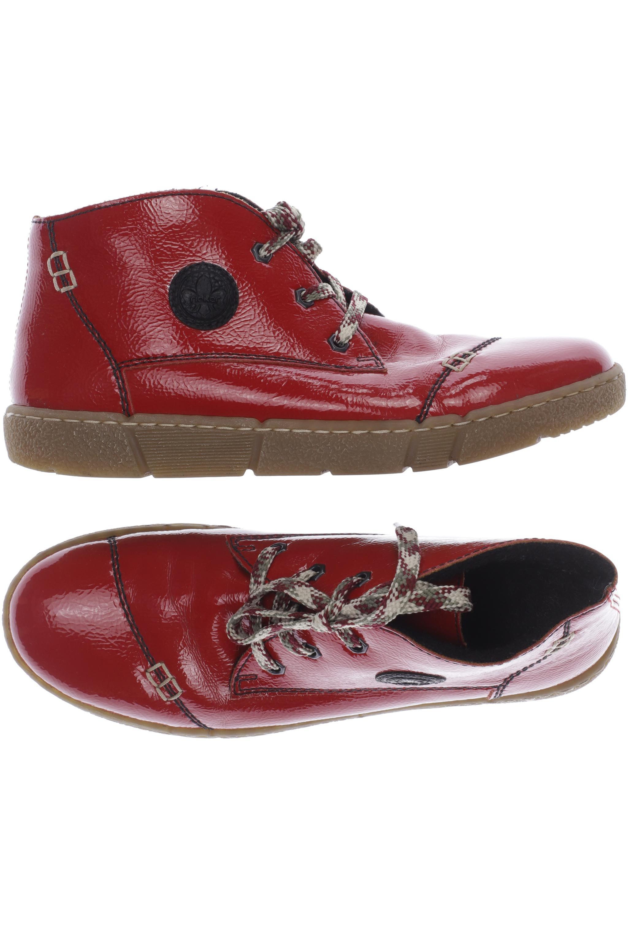 

Rieker Damen Stiefelette, rot, Gr. 40