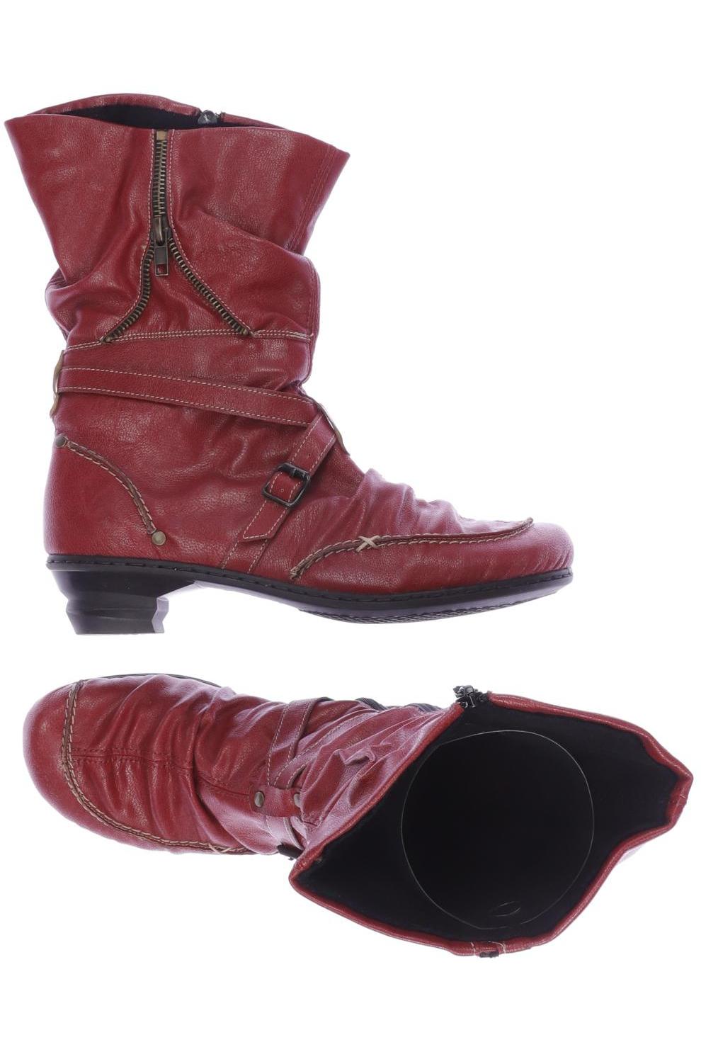 

Rieker Damen Stiefelette, rot
