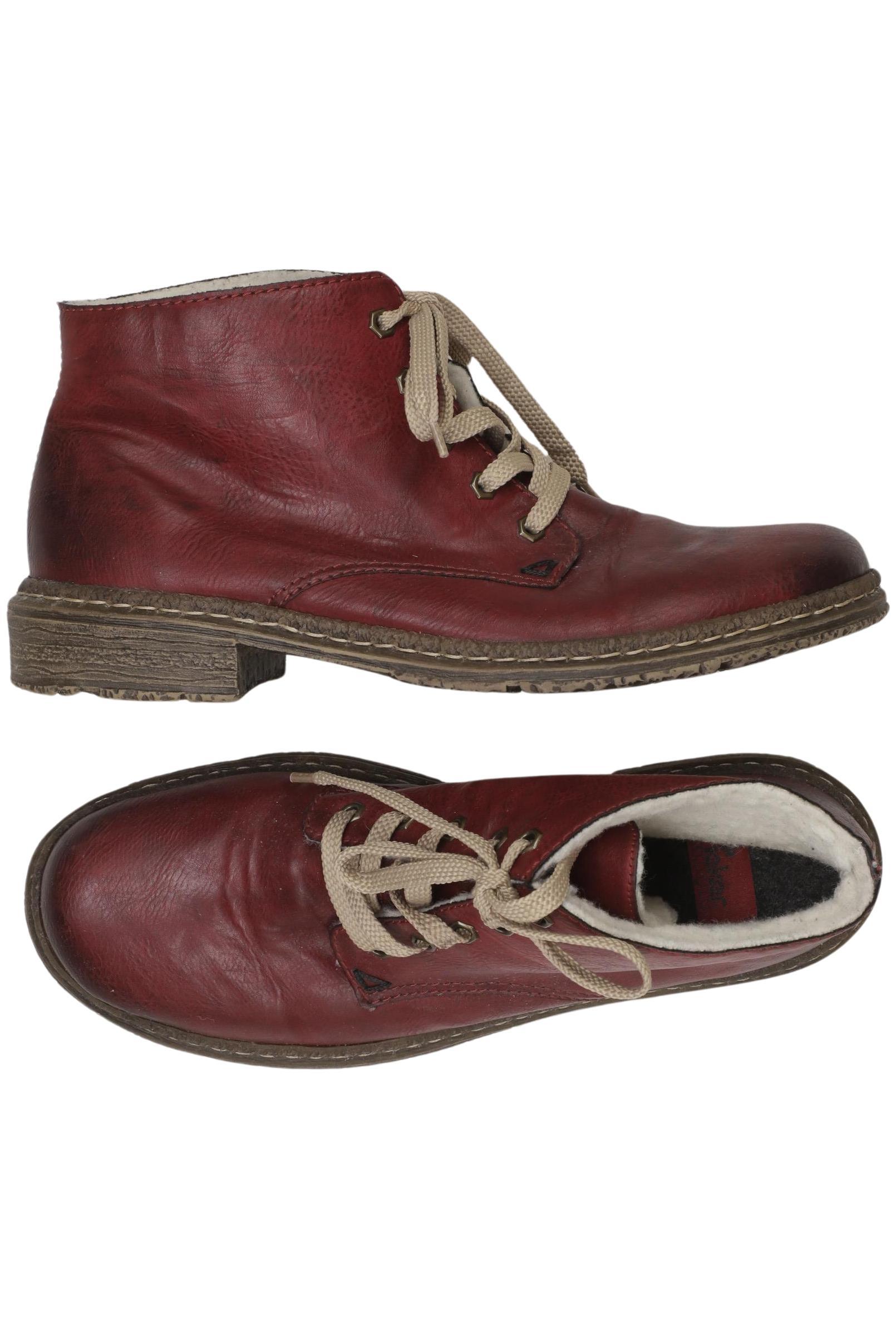 

Rieker Damen Stiefelette, rot, Gr. 41