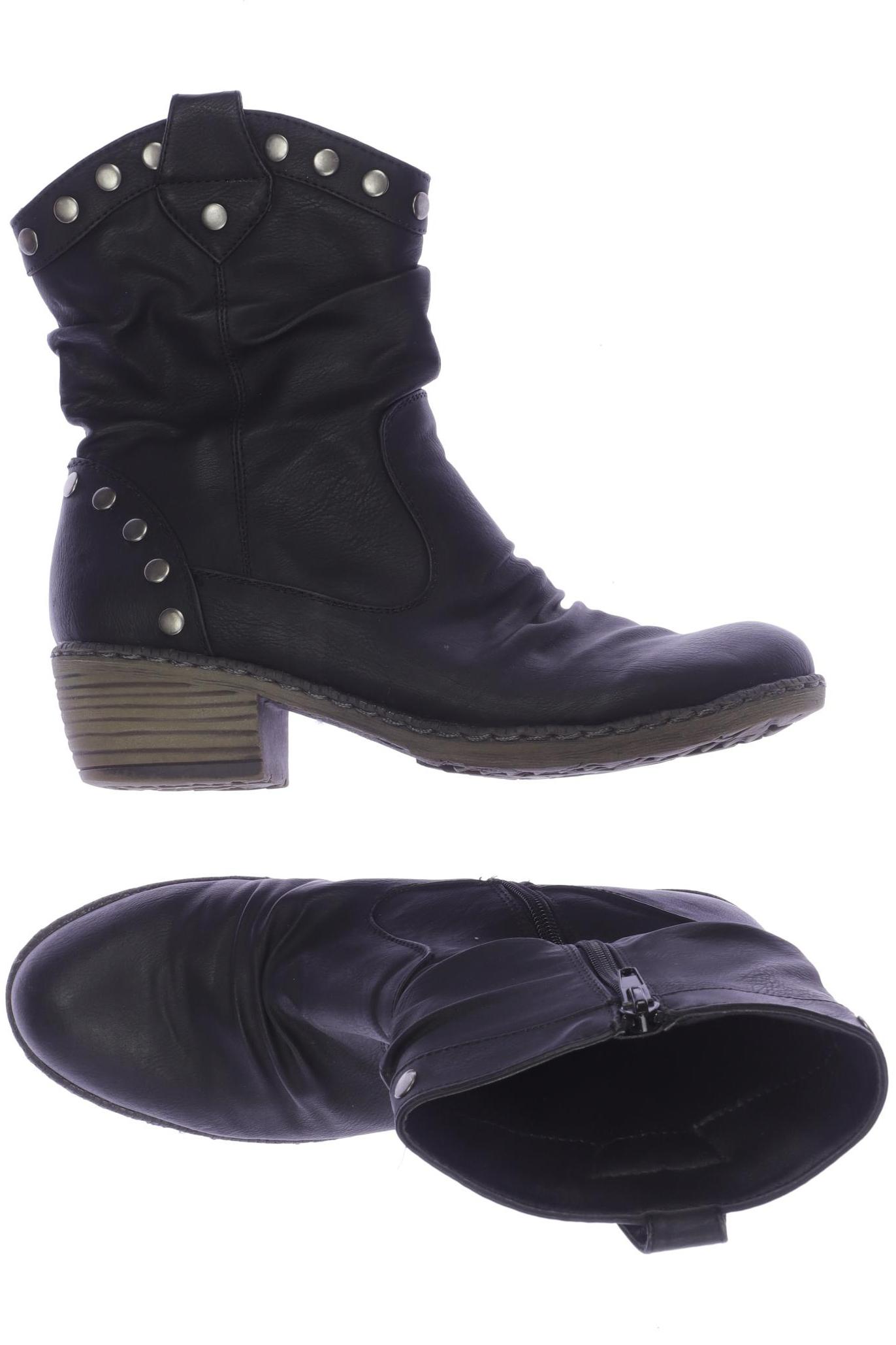 

Rieker Damen Stiefelette, schwarz, Gr. 38