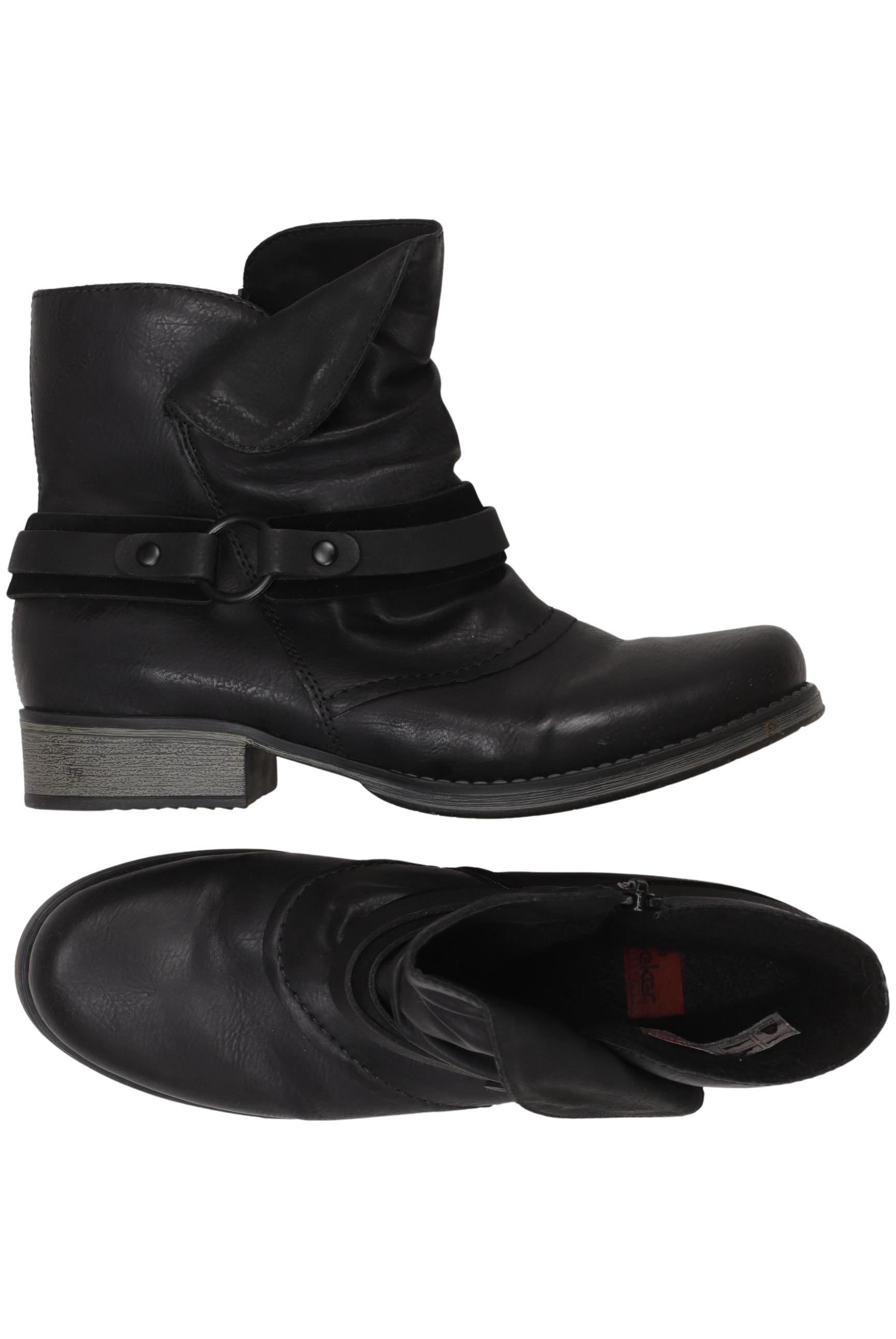 

Rieker Damen Stiefelette, schwarz, Gr. 42