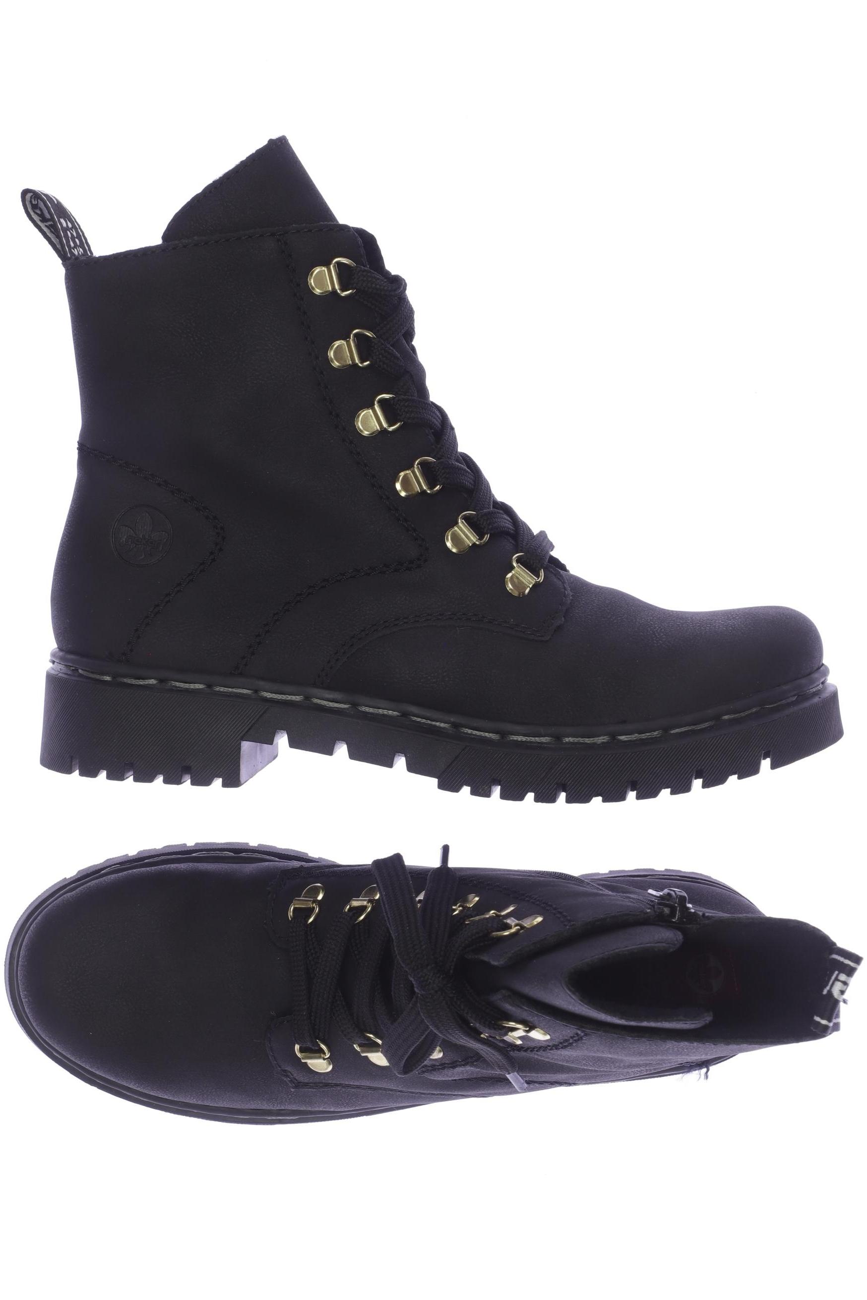 

Rieker Damen Stiefelette, schwarz, Gr. 40