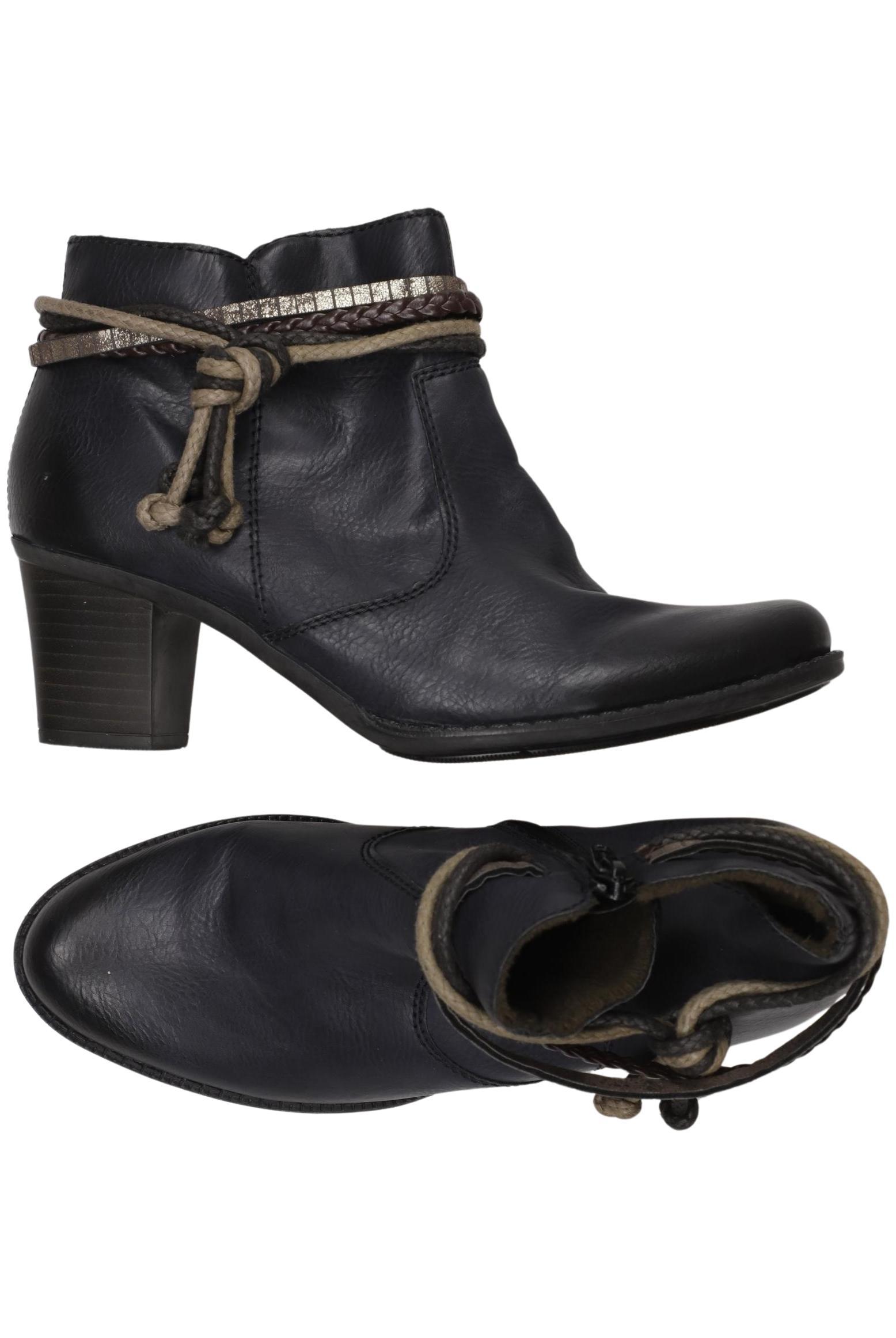 

Rieker Damen Stiefelette, marineblau, Gr. 38