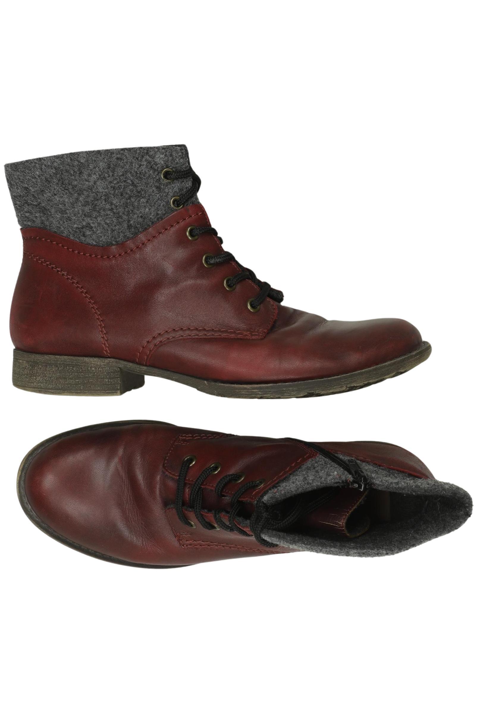 

Rieker Damen Stiefelette, rot, Gr. 41