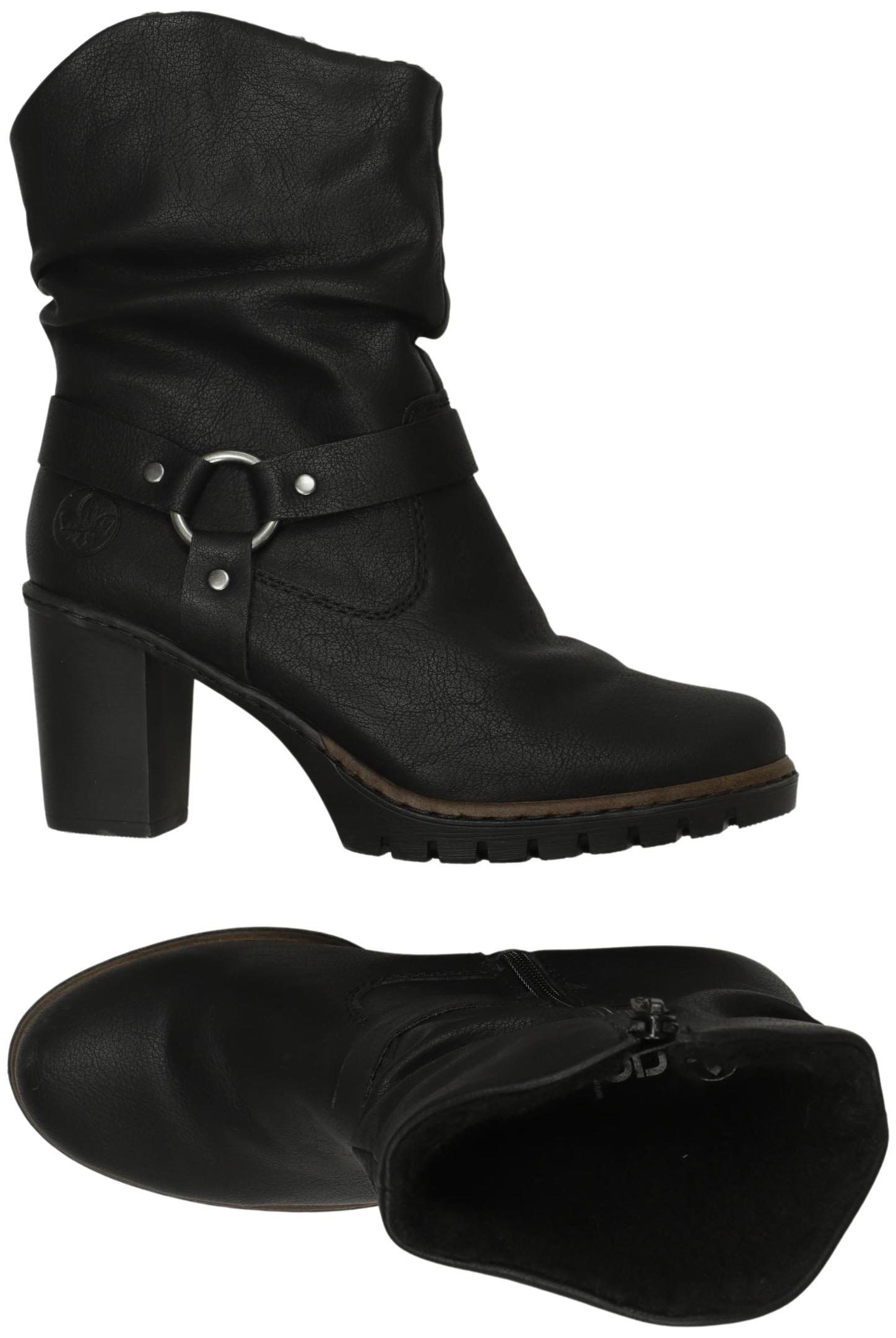 

Rieker Damen Stiefelette, schwarz, Gr. 38