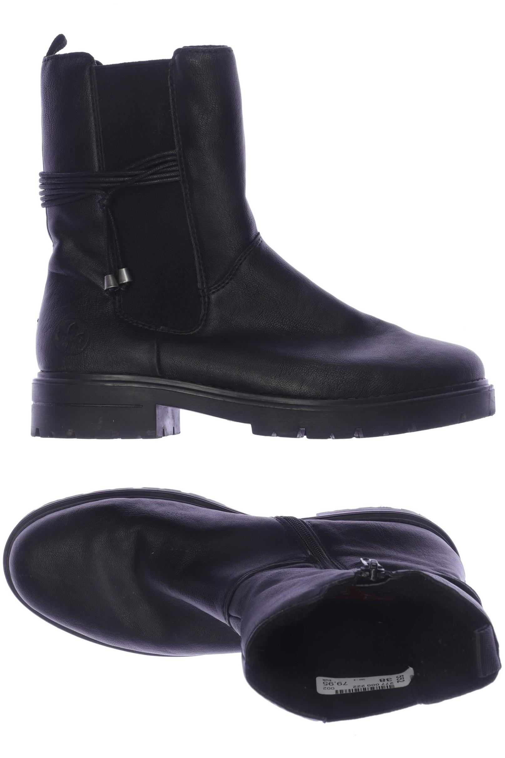 

Rieker Damen Stiefelette, schwarz, Gr. 38