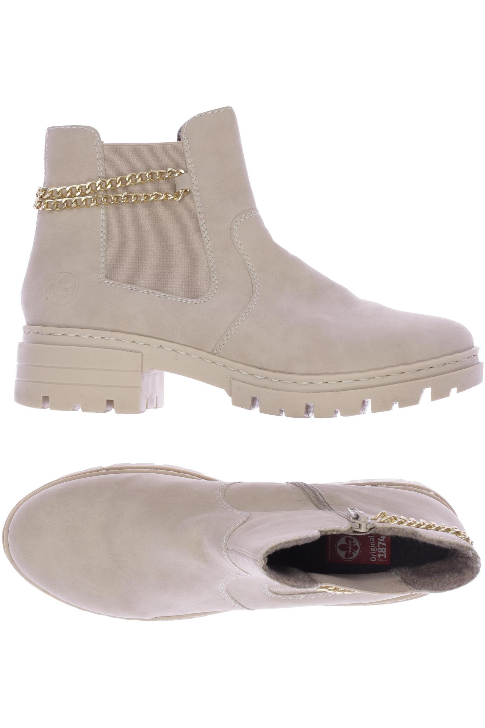 

Rieker Damen Stiefelette, beige, Gr. 42
